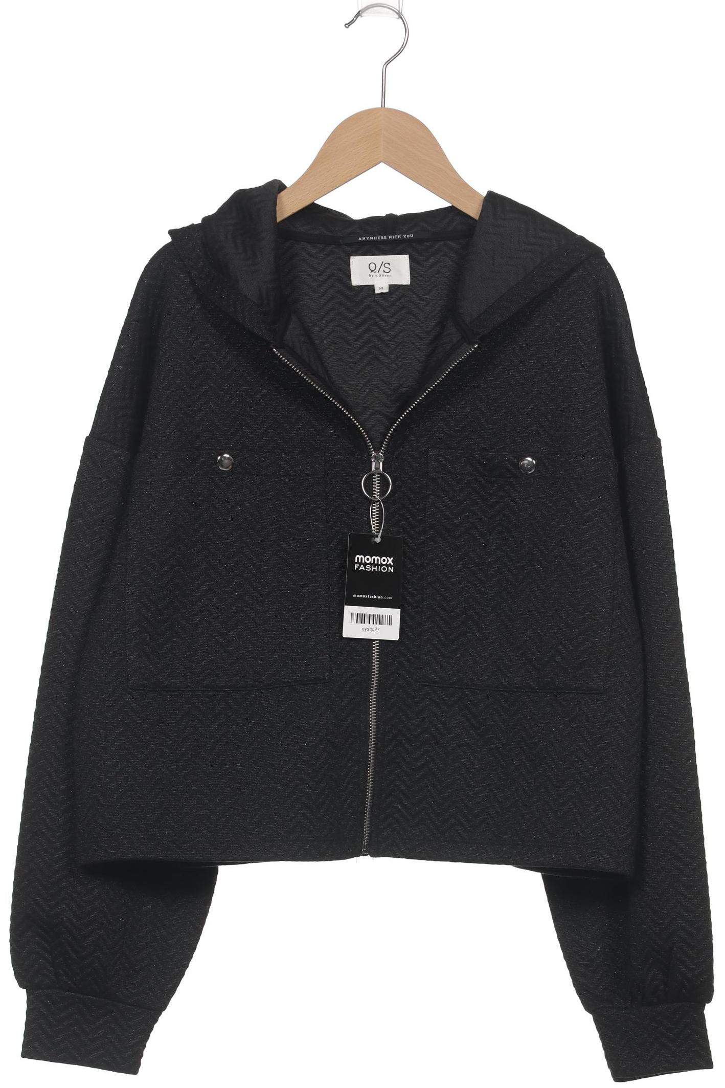 

s.Oliver Damen Jacke, schwarz, Gr. 38