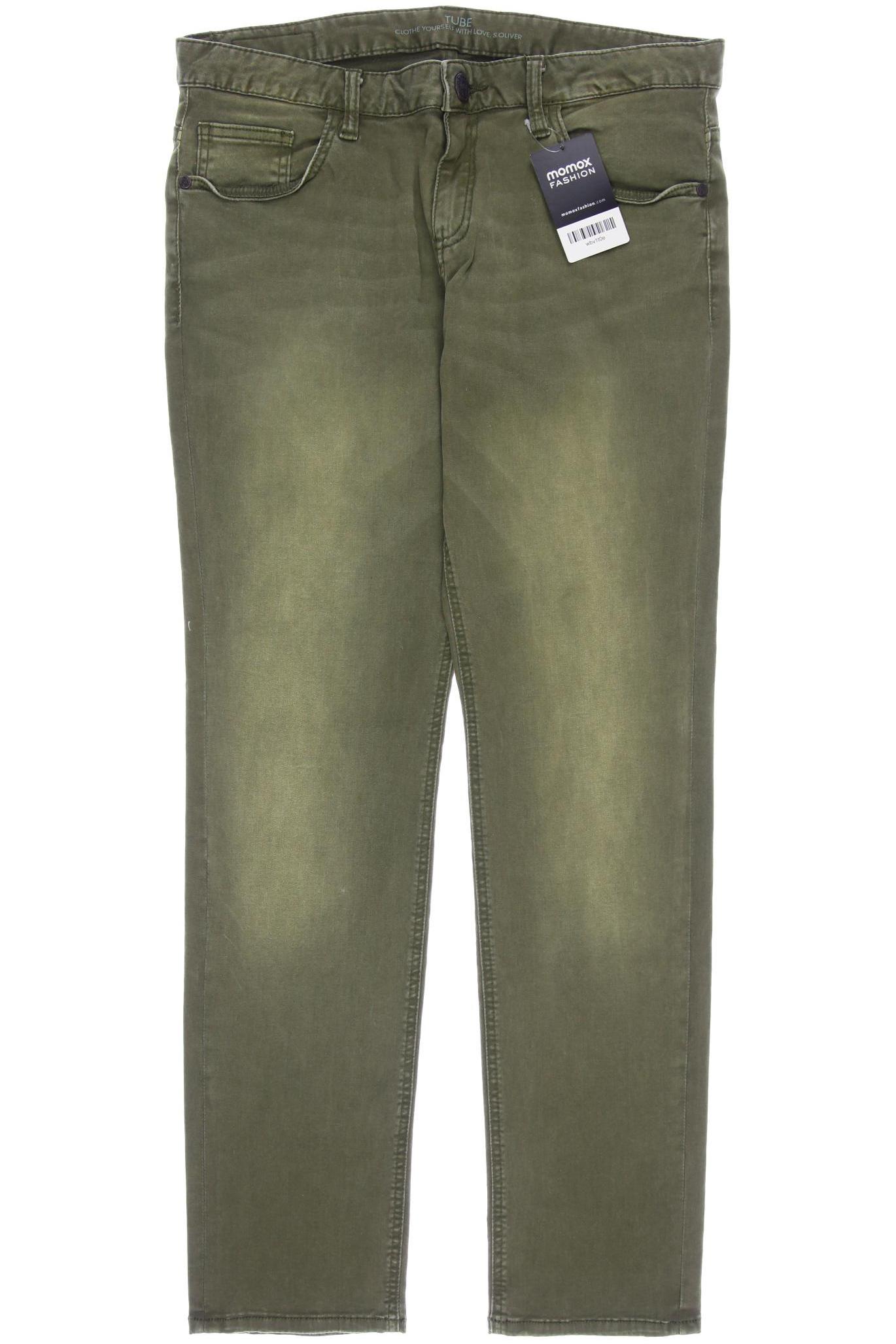 

s.Oliver Damen Jeans, grün