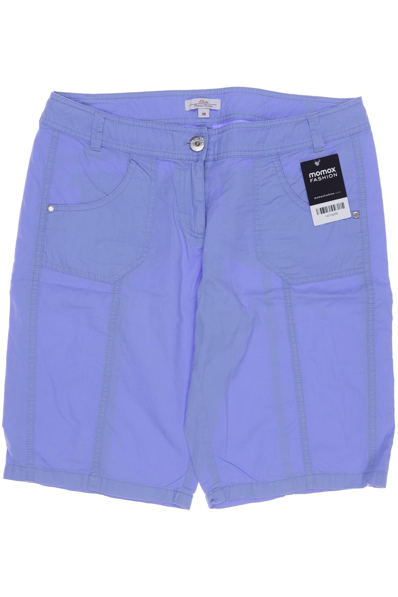 

s.Oliver Damen Shorts, hellblau, Gr. 38