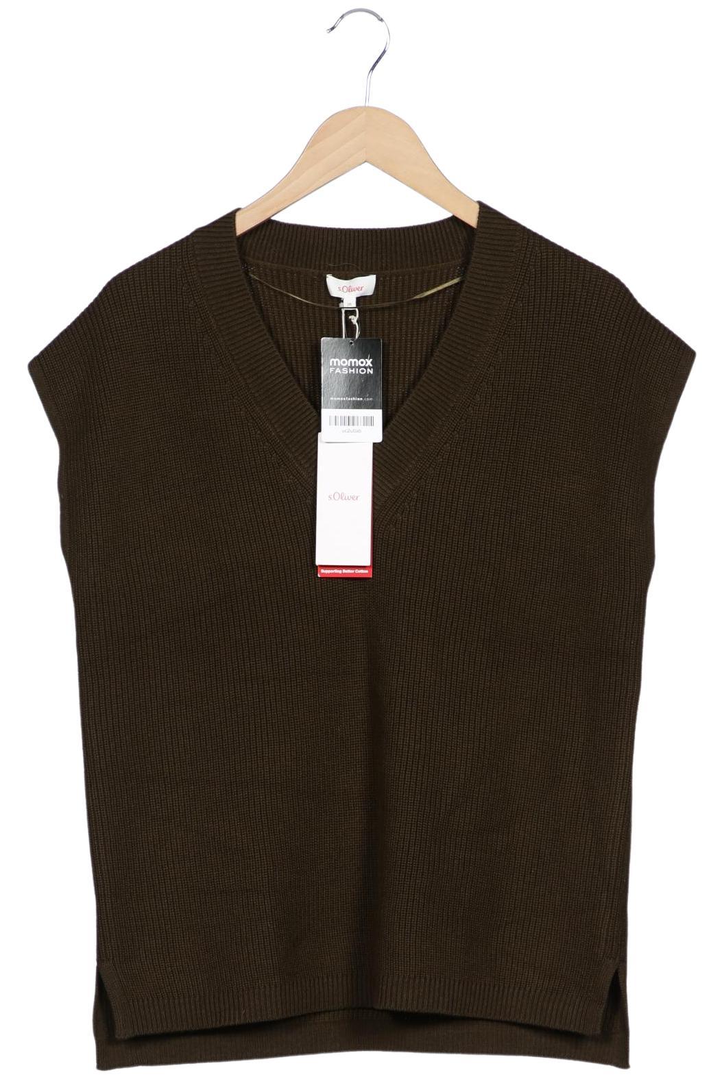 

s.Oliver Damen Pullover, braun, Gr. 36