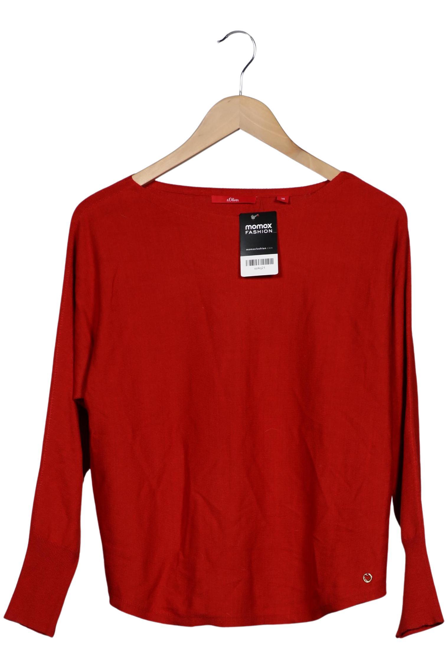 

s.Oliver Damen Pullover, rot, Gr. 36