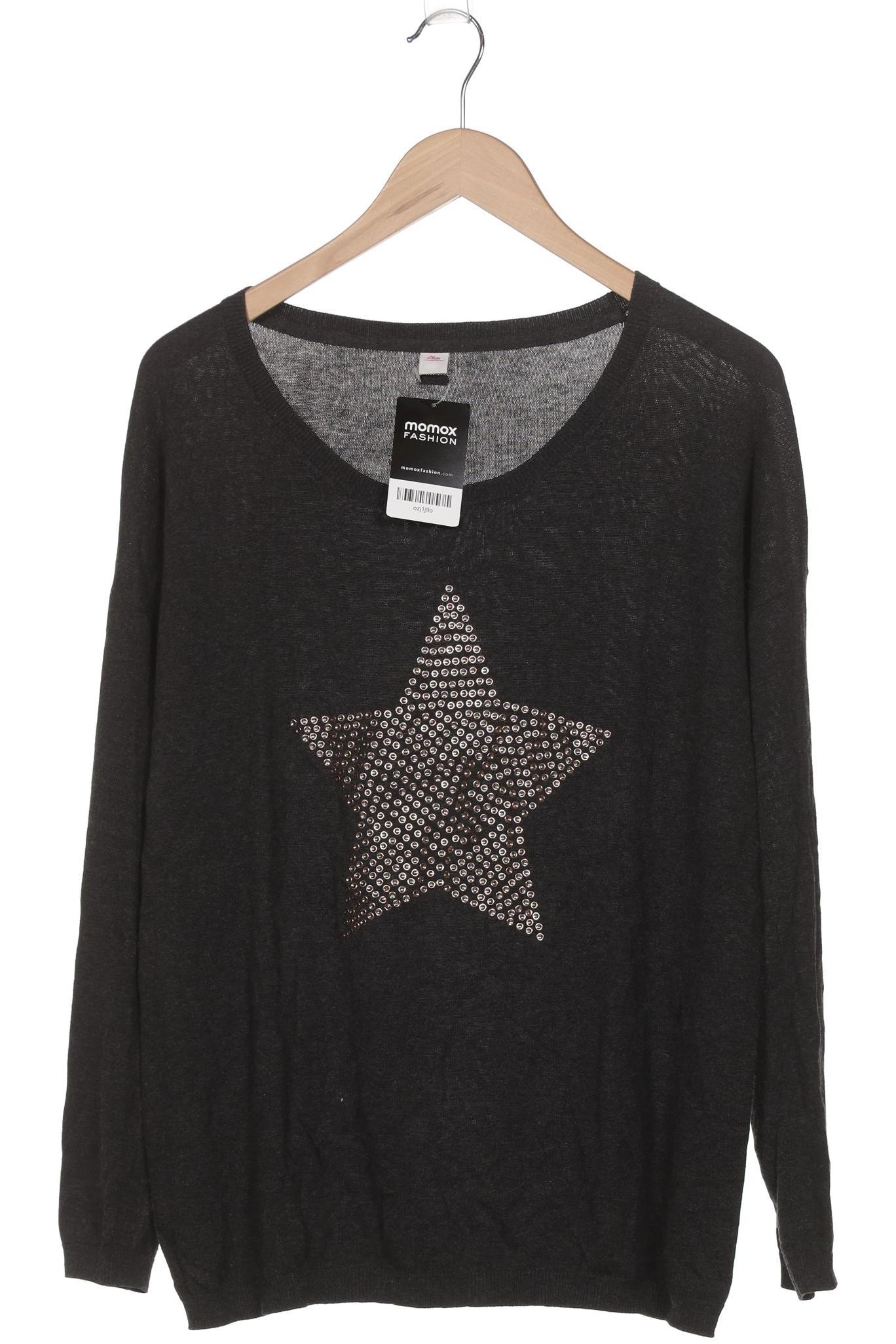 

s.Oliver Damen Pullover, grau, Gr. 40