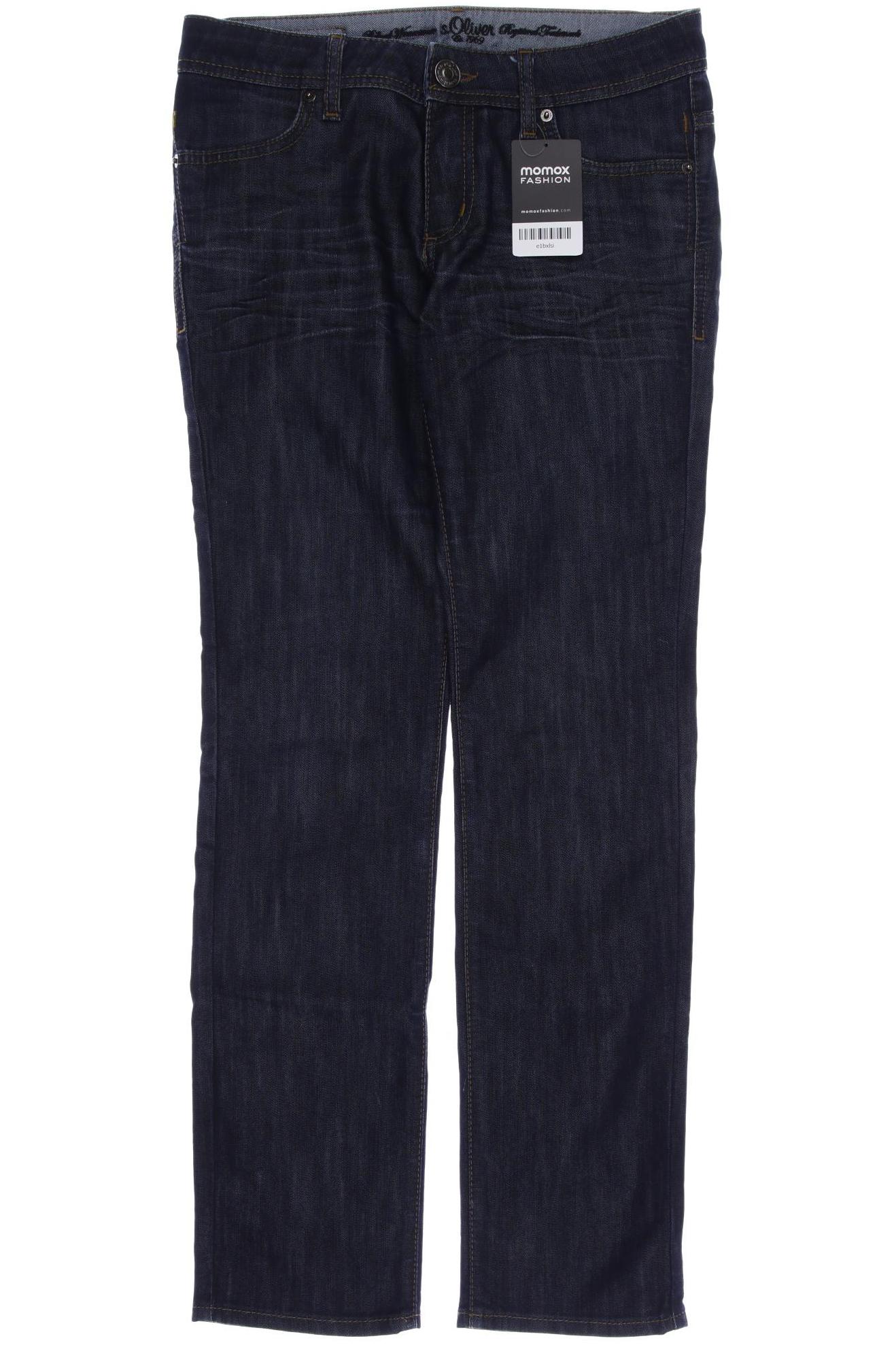

s.Oliver Damen Jeans, marineblau