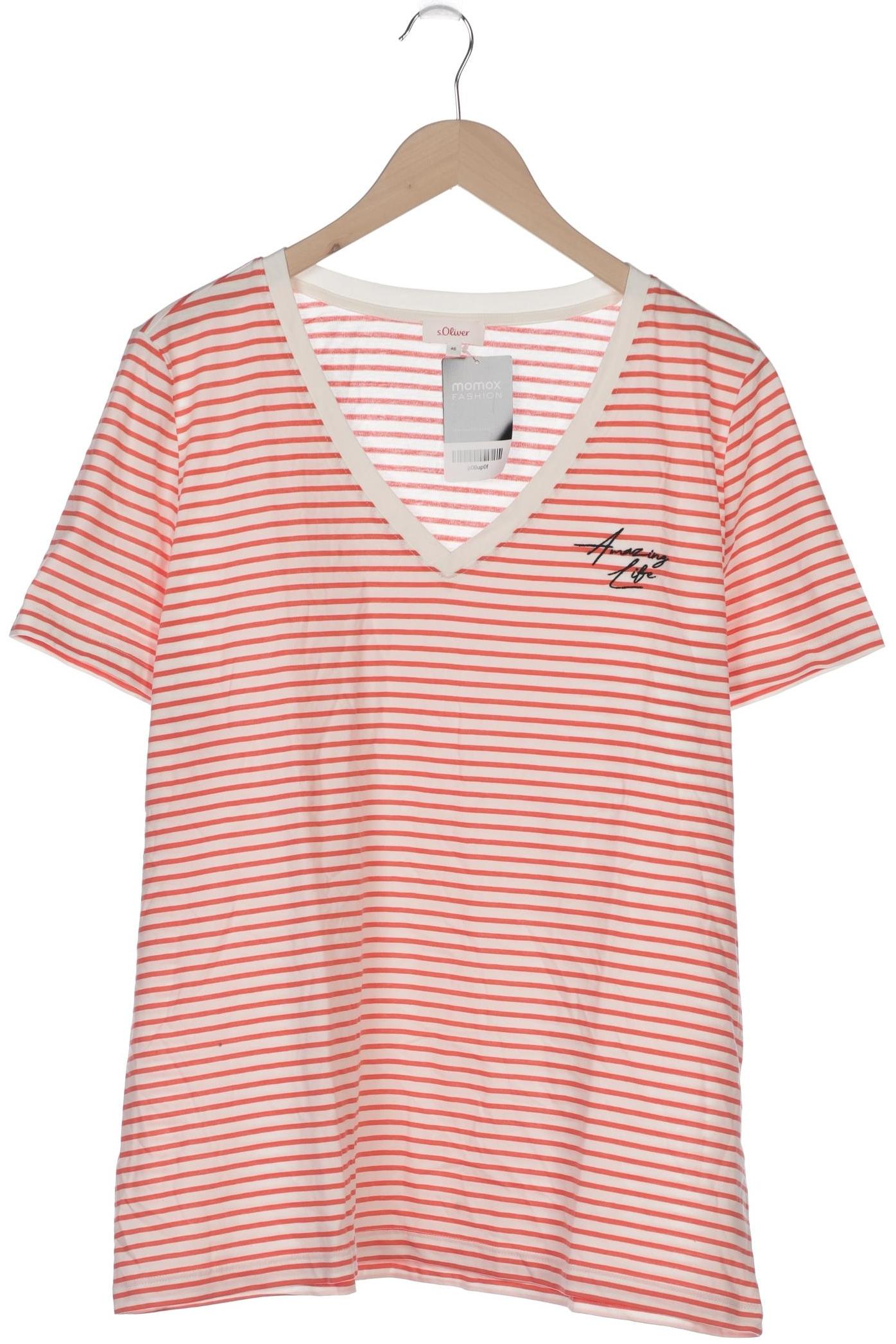 

s.Oliver Damen T-Shirt, rot, Gr. 46