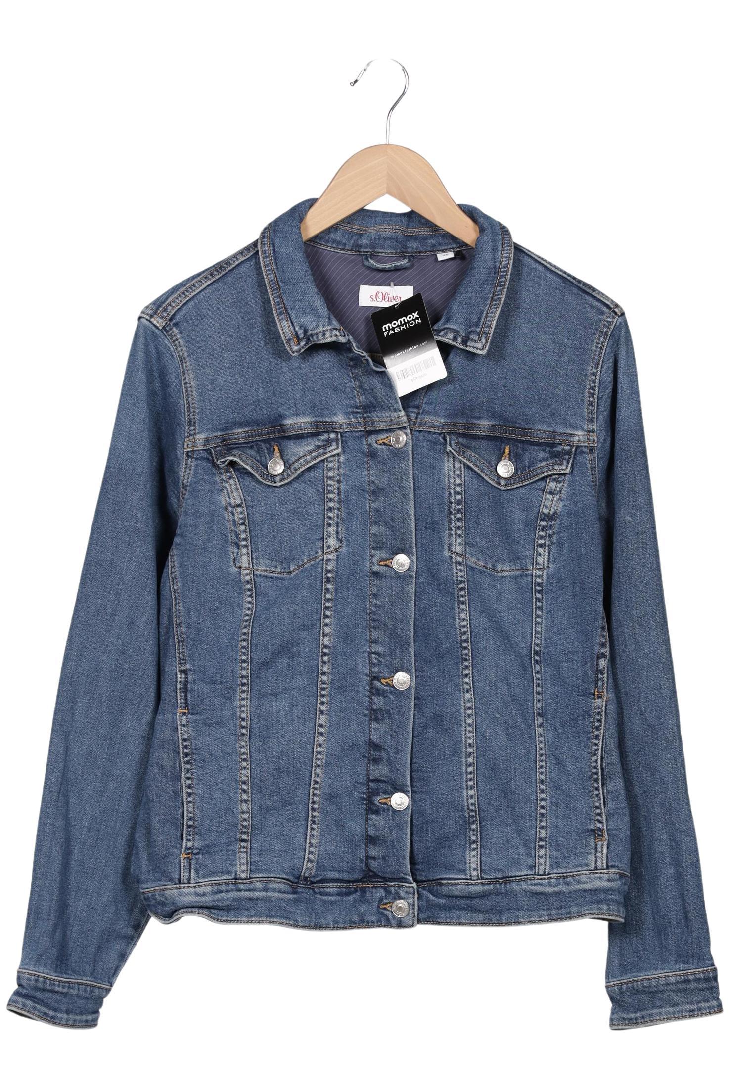

s.Oliver Damen Jacke, blau, Gr. 46