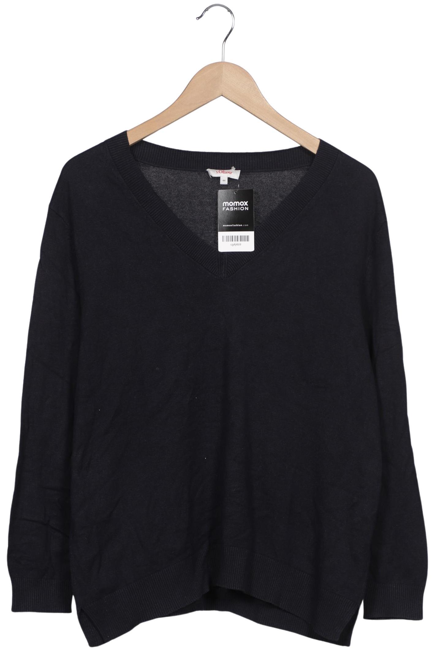 

s.Oliver Damen Pullover, marineblau, Gr. 44