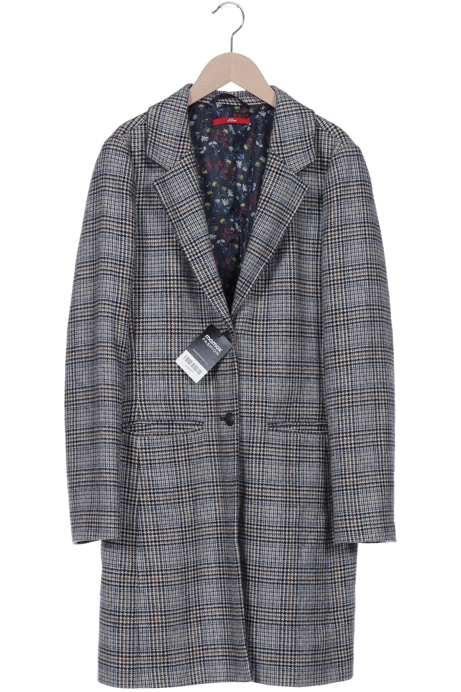 

s.Oliver Damen Mantel, blau