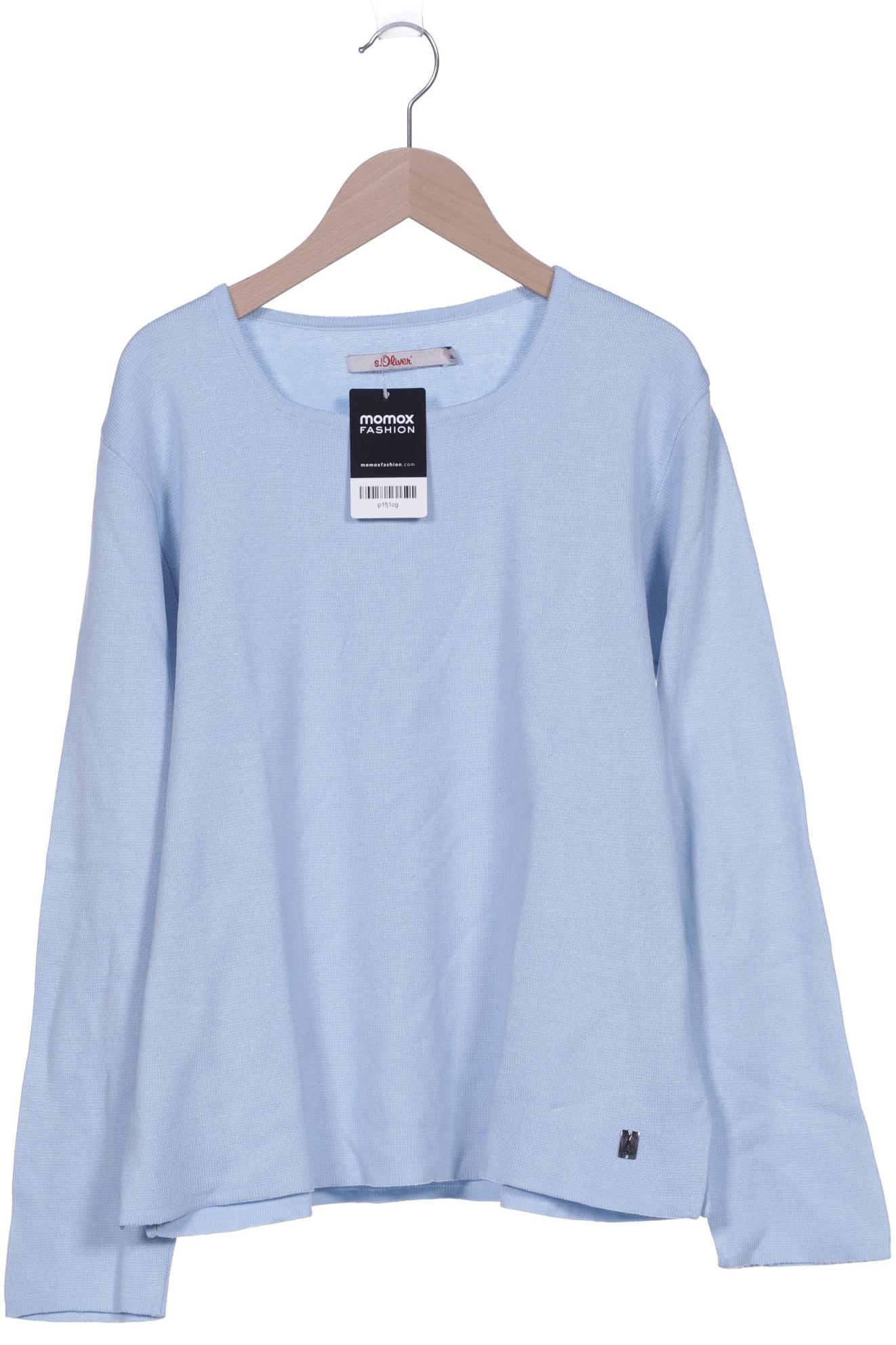 

s.Oliver Damen Pullover, hellblau