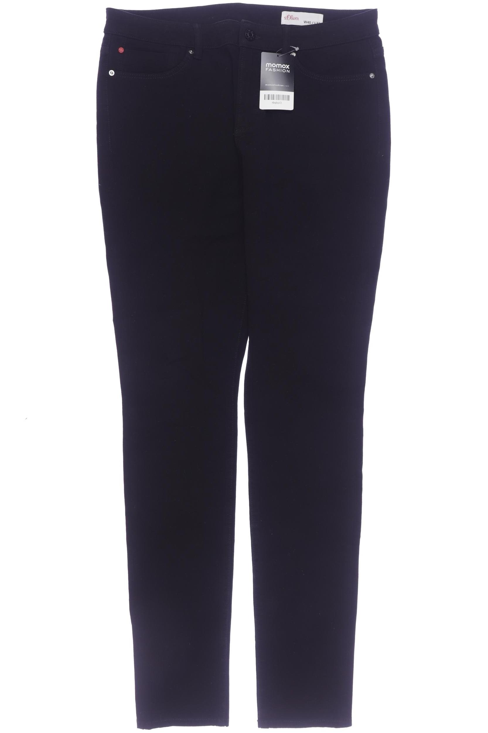 

s.Oliver Damen Jeans, schwarz, Gr. 40