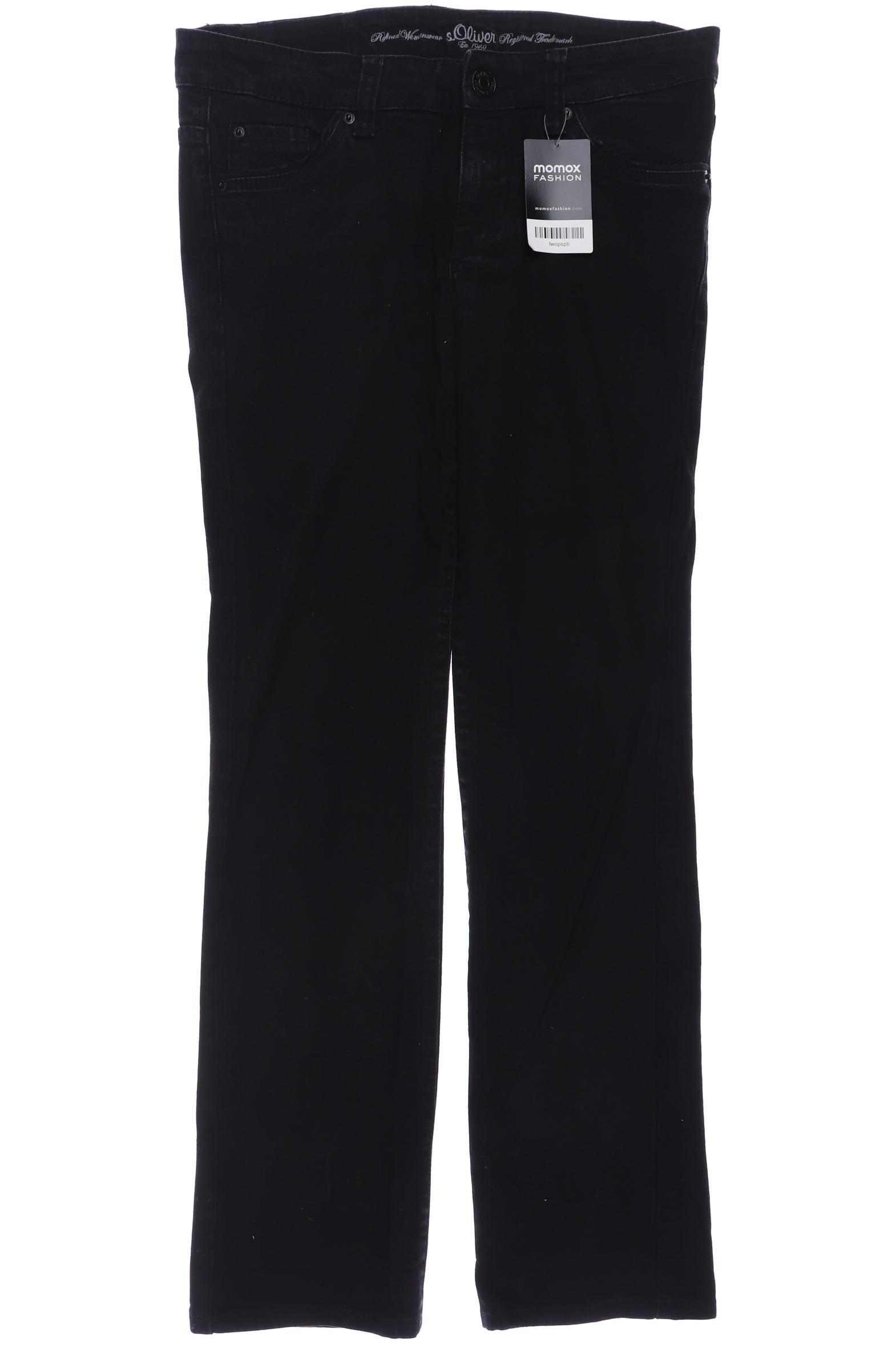 

s.Oliver Damen Jeans, schwarz, Gr. 31