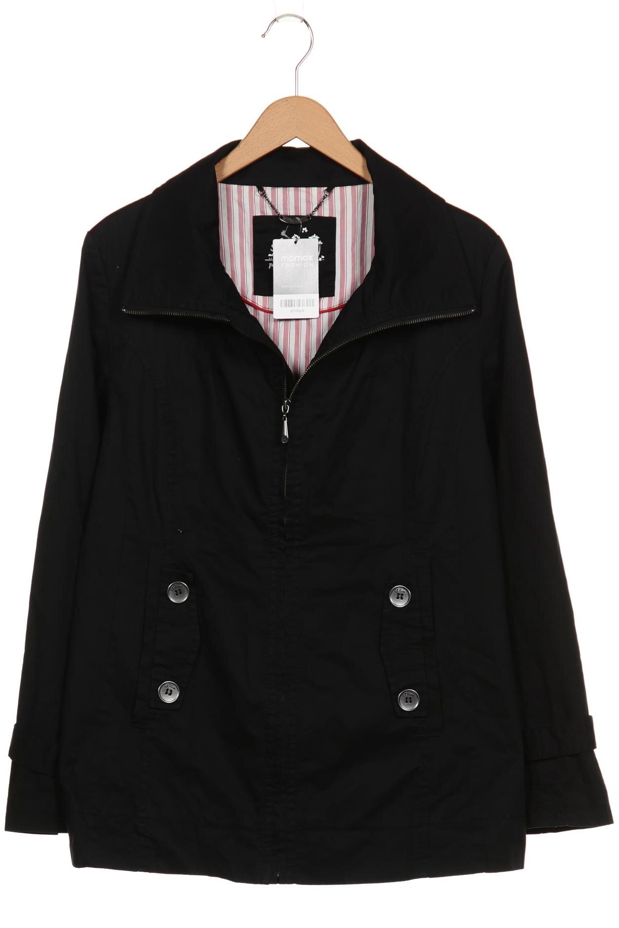 

s.Oliver Damen Jacke, schwarz, Gr. 42