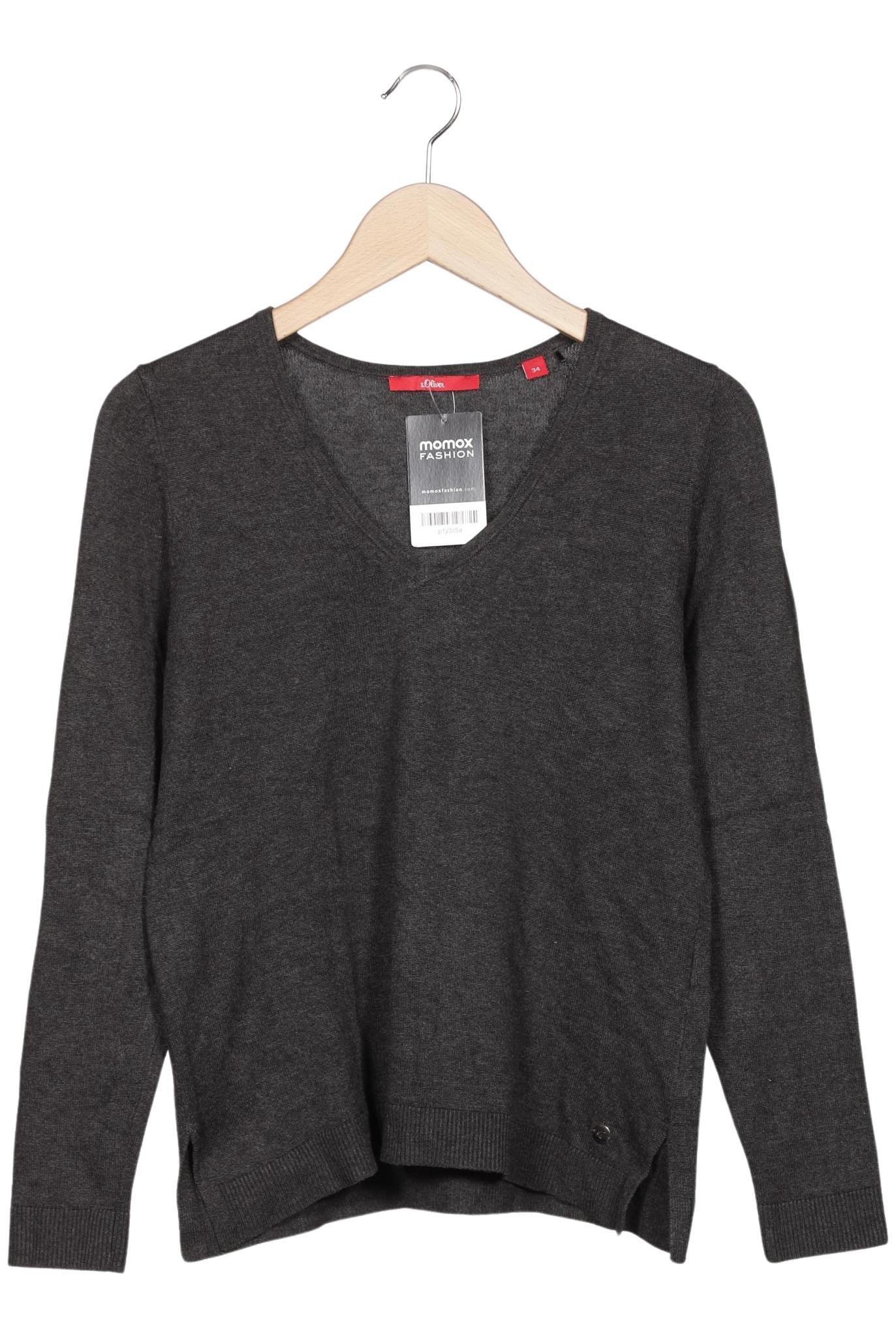 

s.Oliver Damen Pullover, grau, Gr. 34