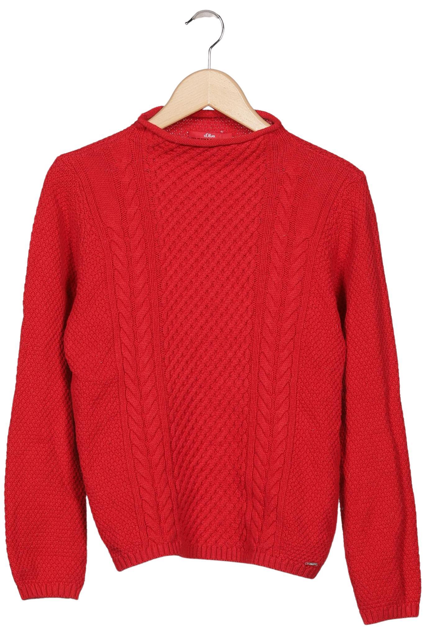 

s.Oliver Damen Pullover, rot, Gr. 36