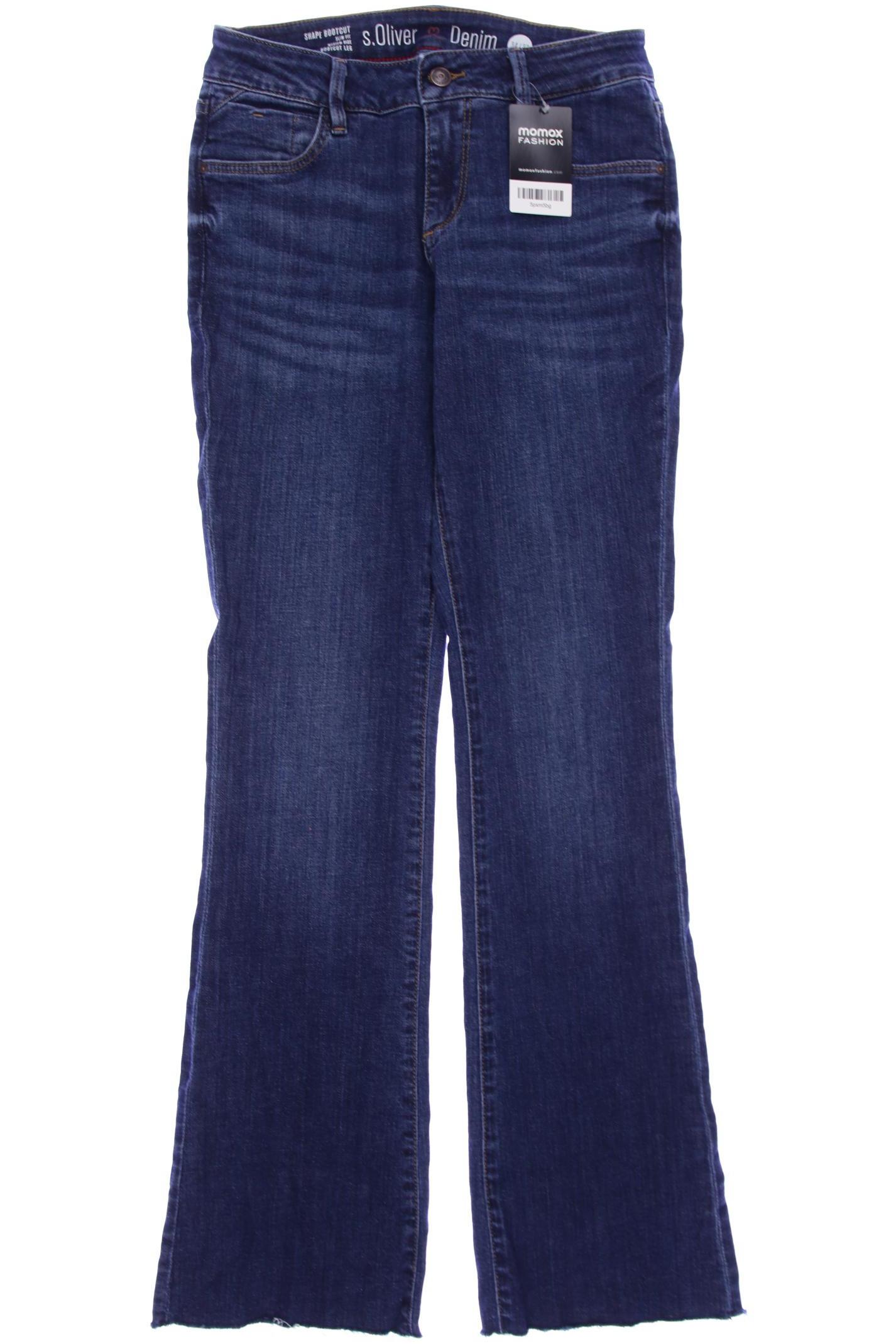 

s.Oliver Damen Jeans, marineblau
