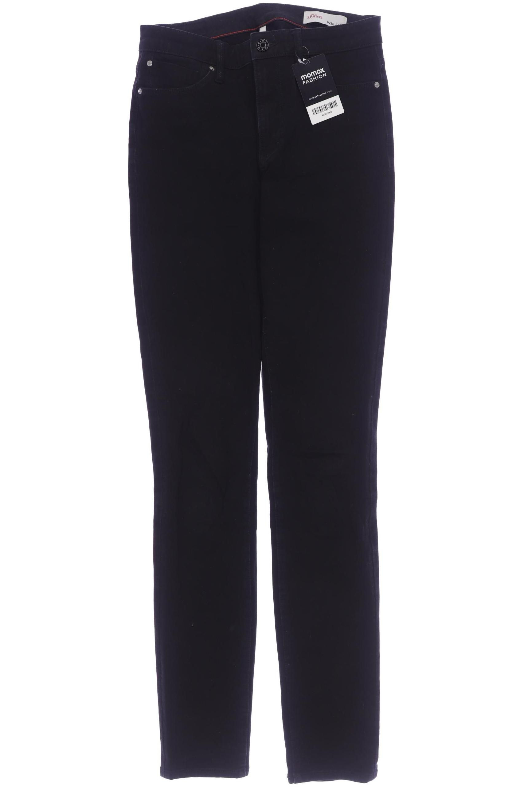 

s.Oliver Damen Jeans, schwarz, Gr. 36