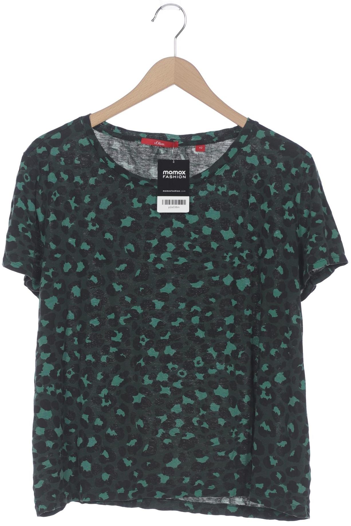 

s.Oliver Damen T-Shirt, grün, Gr. 42