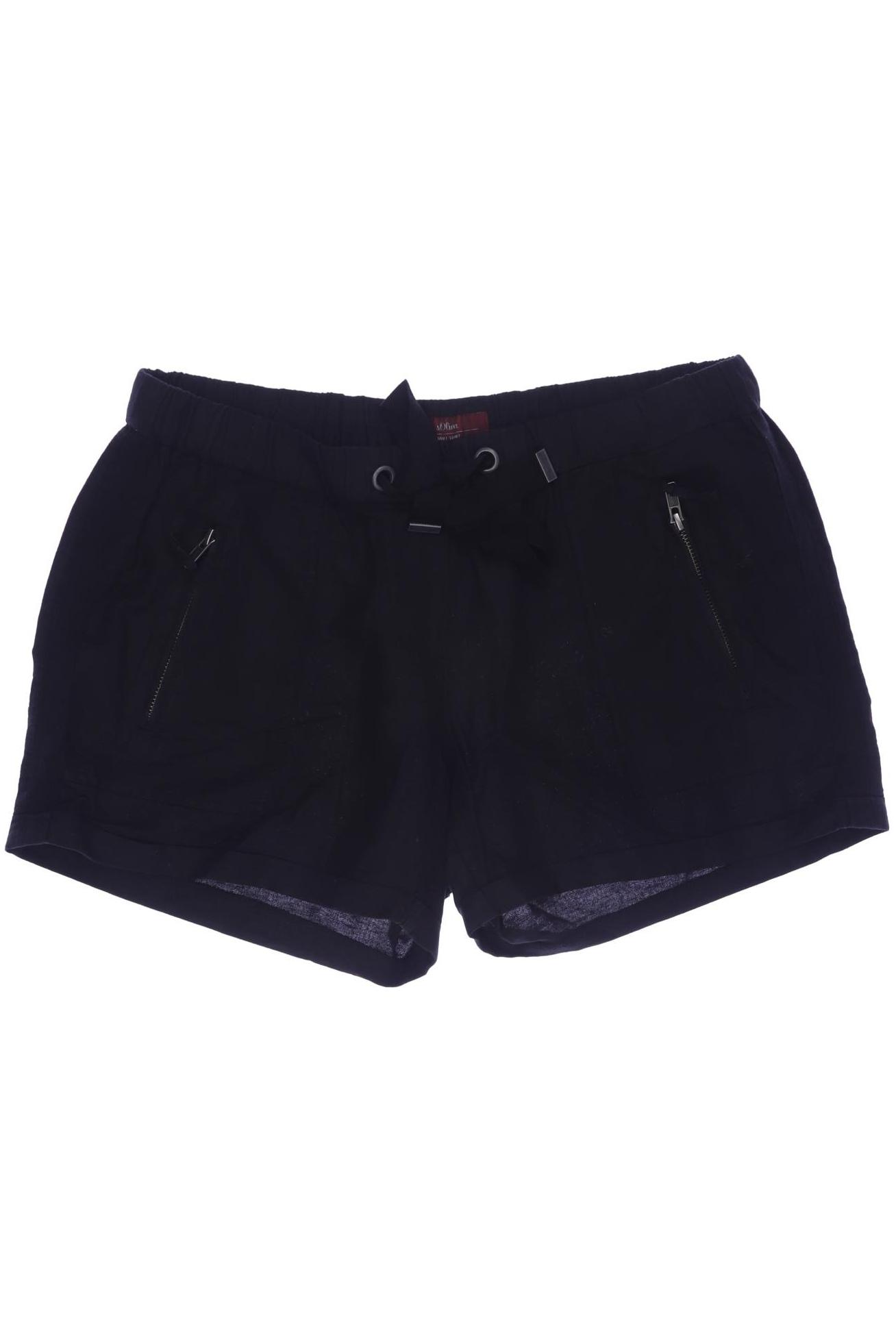 

s.Oliver Damen Shorts, schwarz, Gr. 36