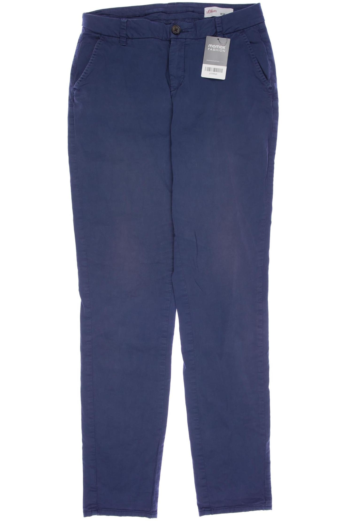 

s.Oliver Damen Stoffhose, marineblau, Gr. 38