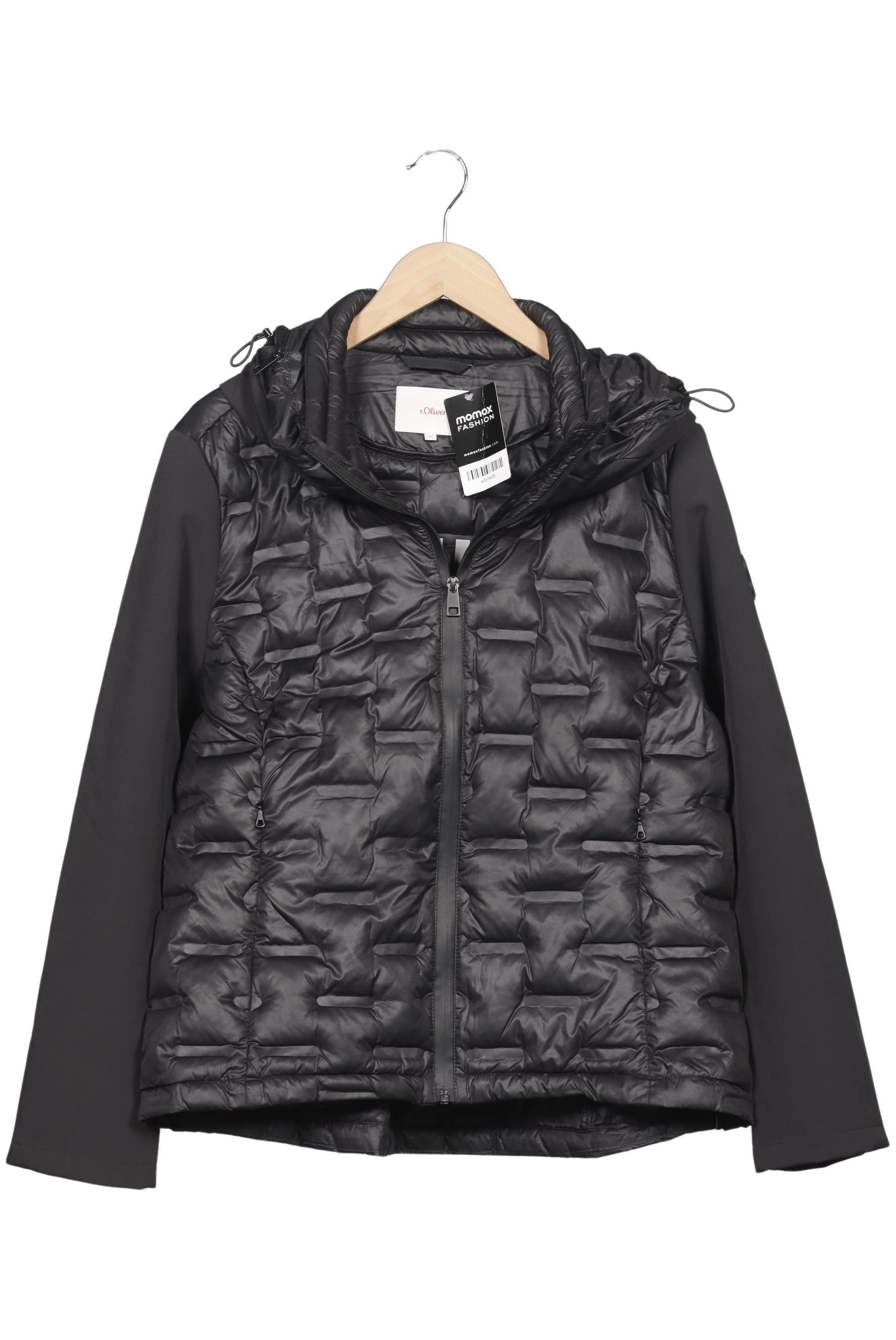 

s.Oliver Damen Jacke, schwarz, Gr. 44