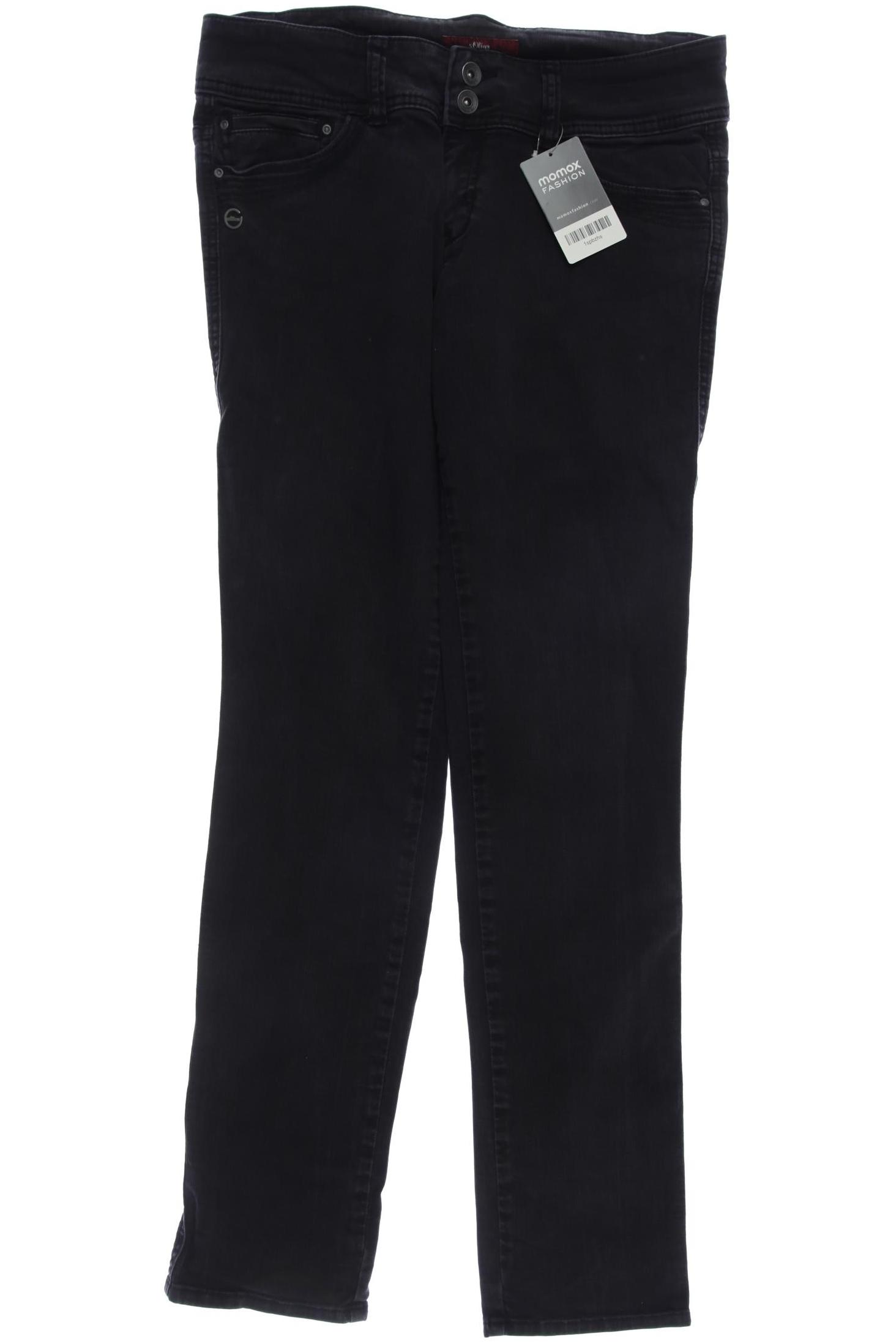 

s.Oliver Damen Jeans, schwarz, Gr. 31
