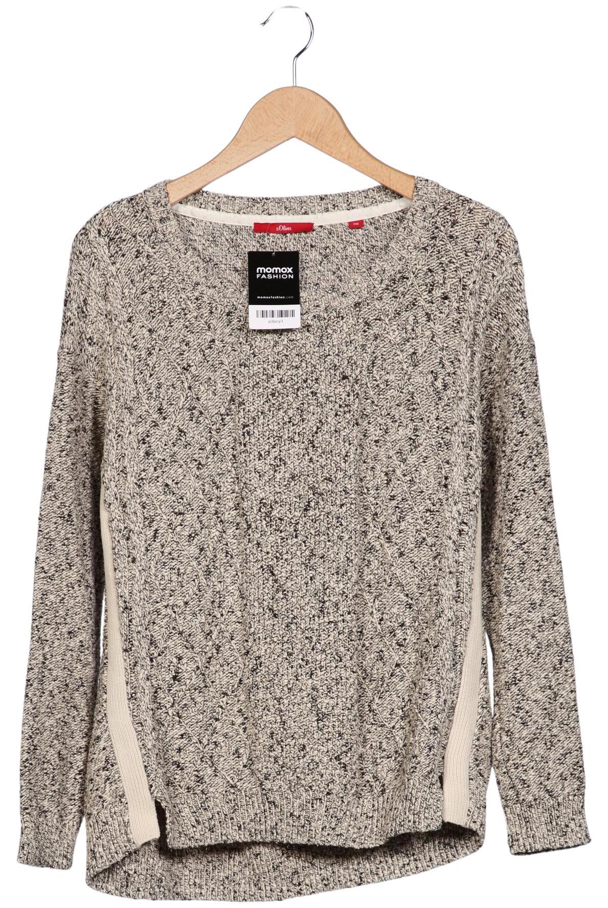 

s.Oliver Damen Pullover, beige, Gr. 38