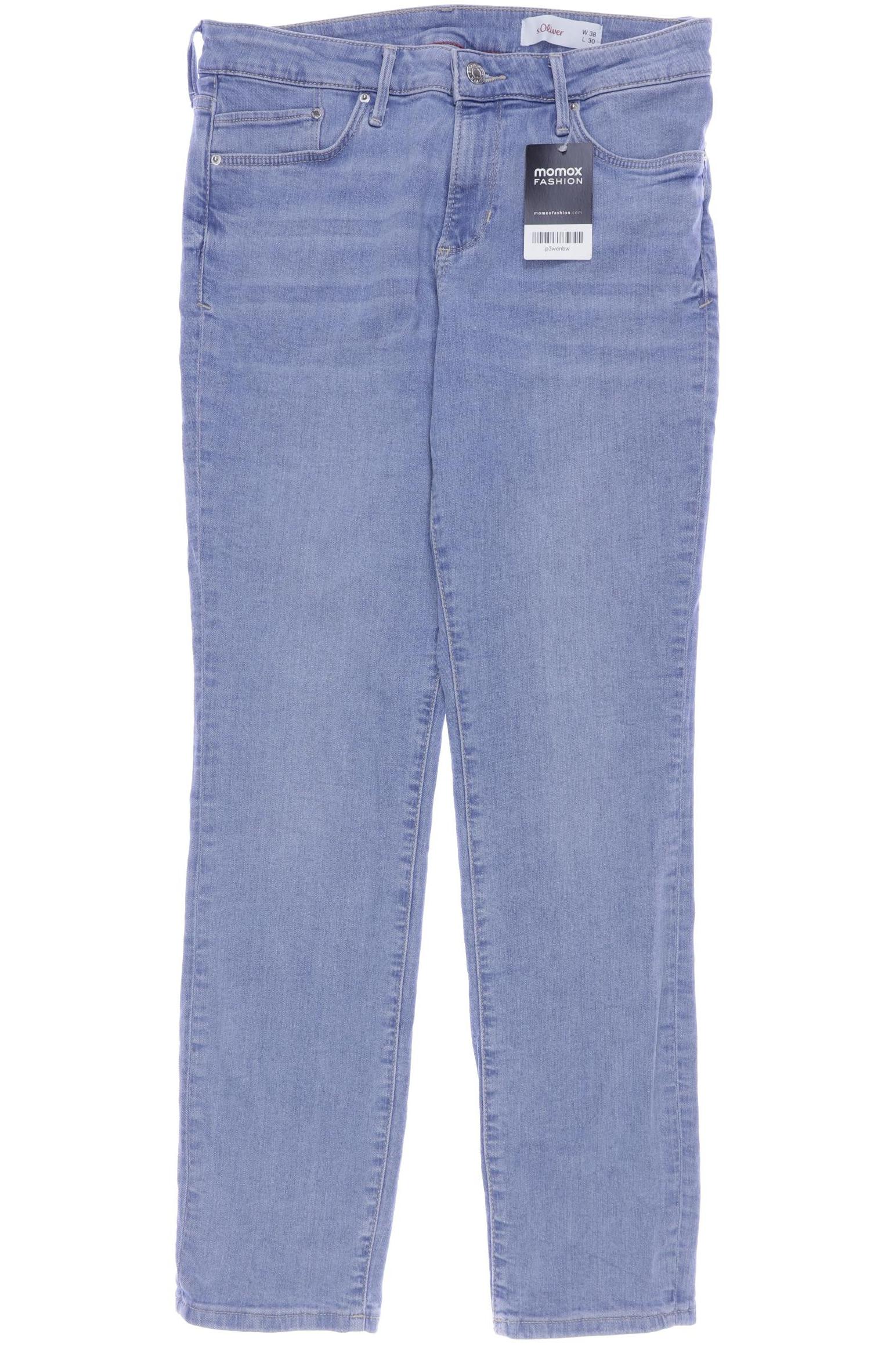 

s.Oliver Damen Jeans, blau