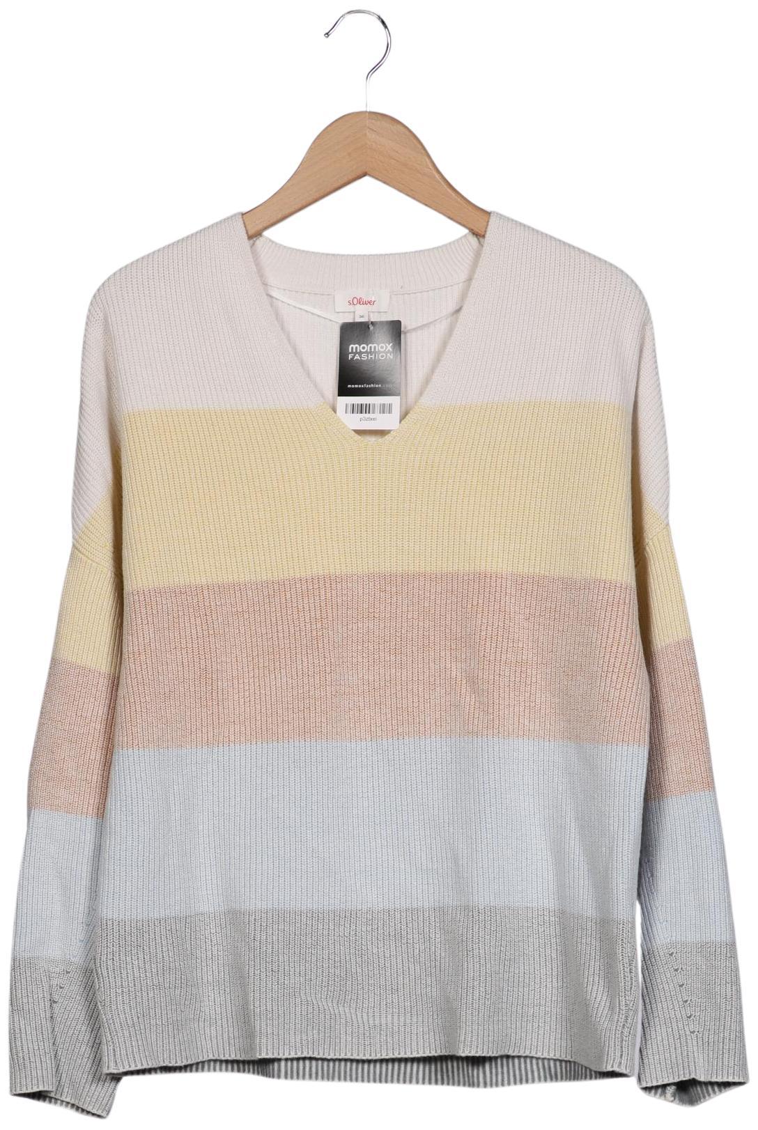 

s.Oliver Damen Pullover, mehrfarbig, Gr. 36