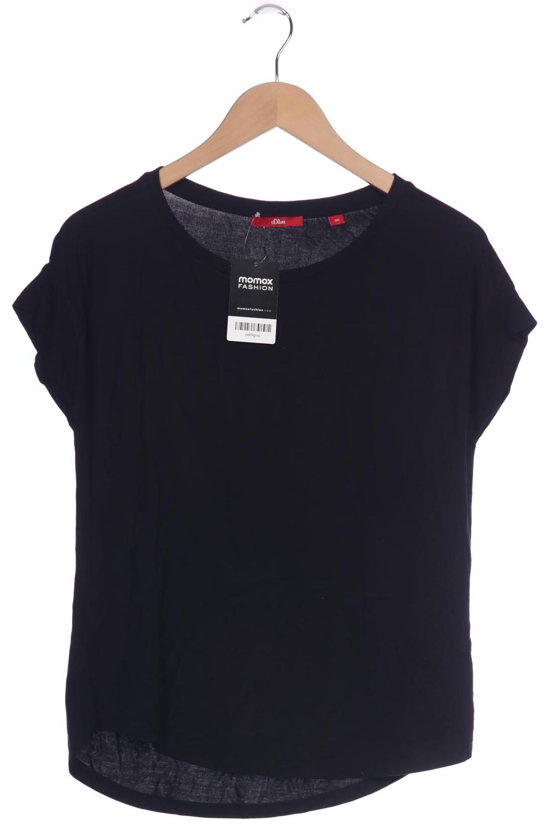 

s.Oliver Damen T-Shirt, schwarz, Gr. 36
