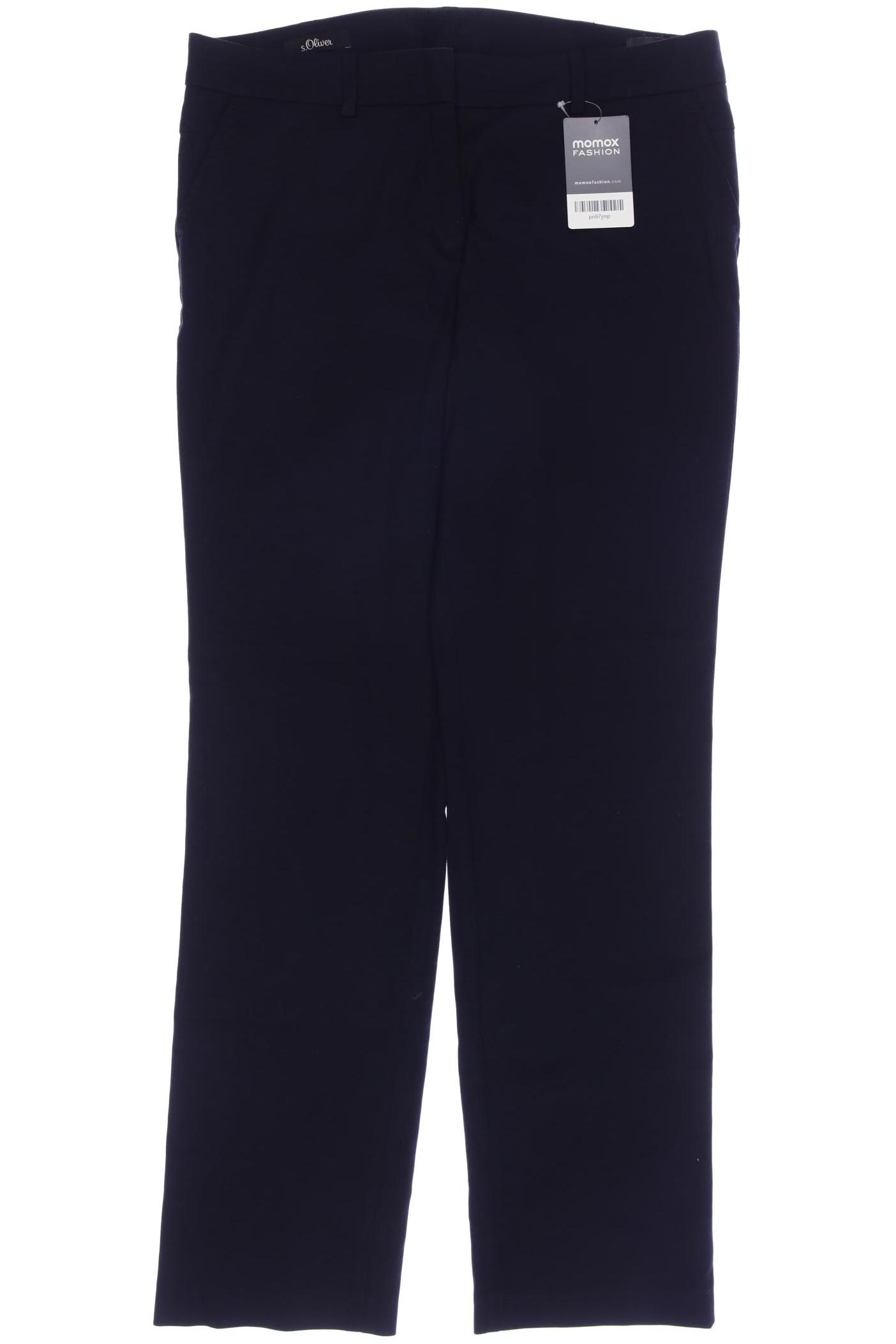 

s.Oliver Damen Stoffhose, marineblau, Gr. 38