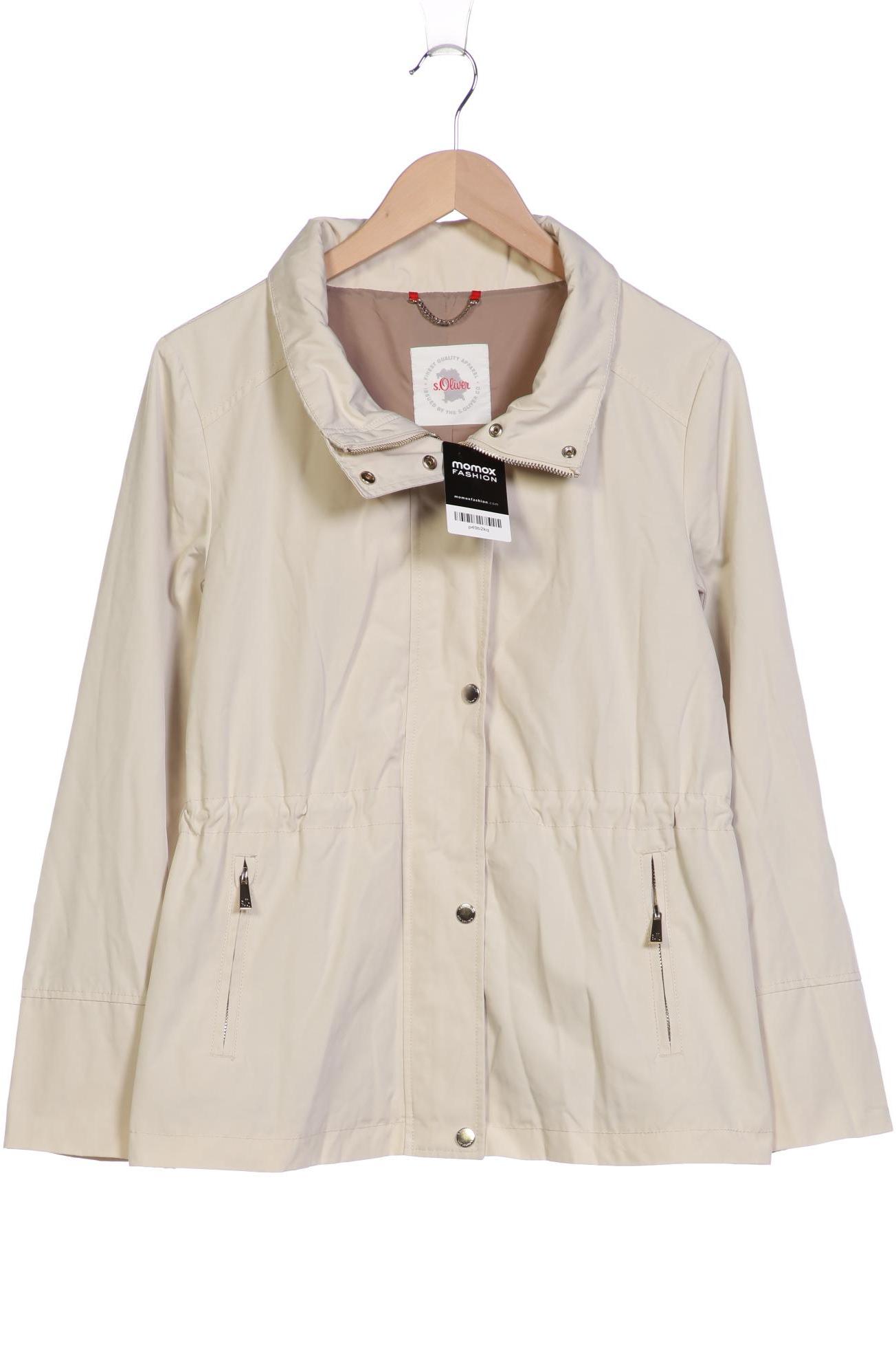 

s.Oliver Damen Jacke, beige, Gr. 40
