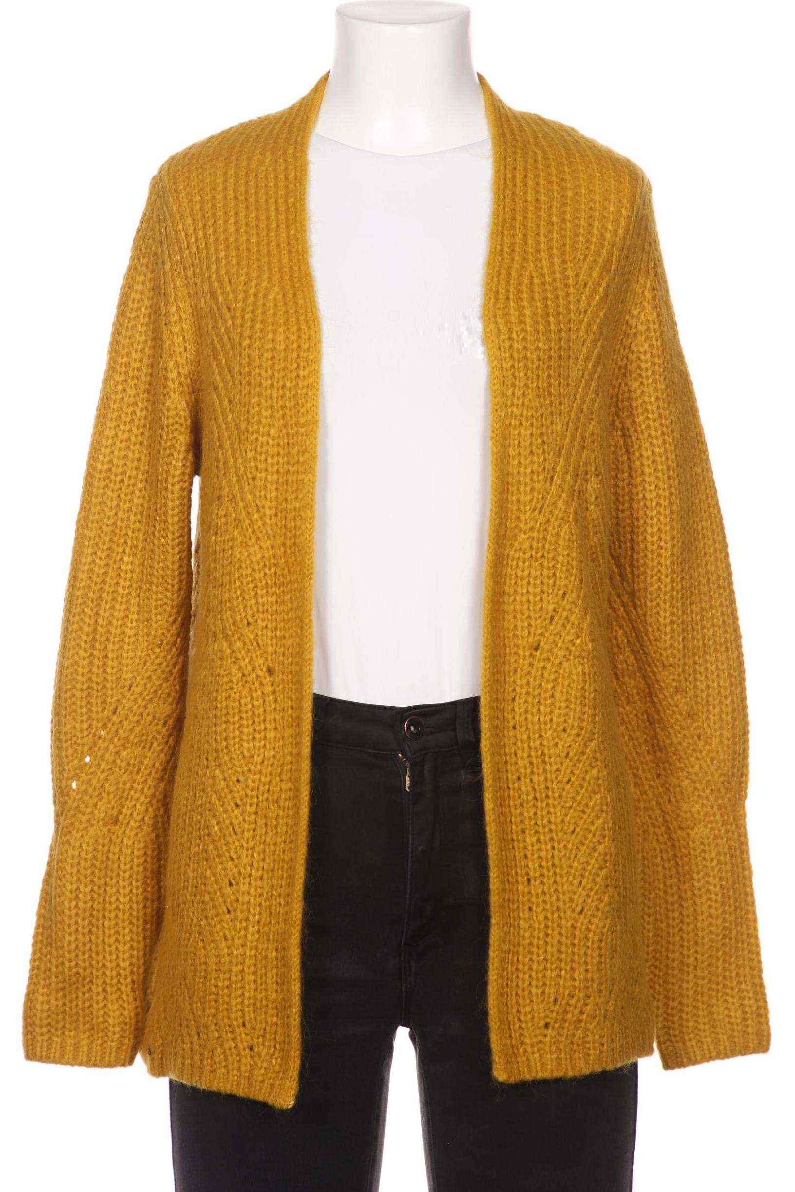 

s.Oliver Damen Strickjacke, gelb, Gr. 34