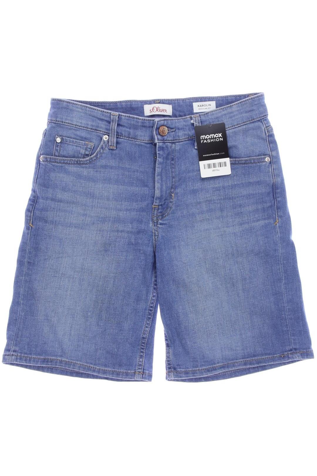 

s.Oliver Damen Shorts, blau, Gr. 34