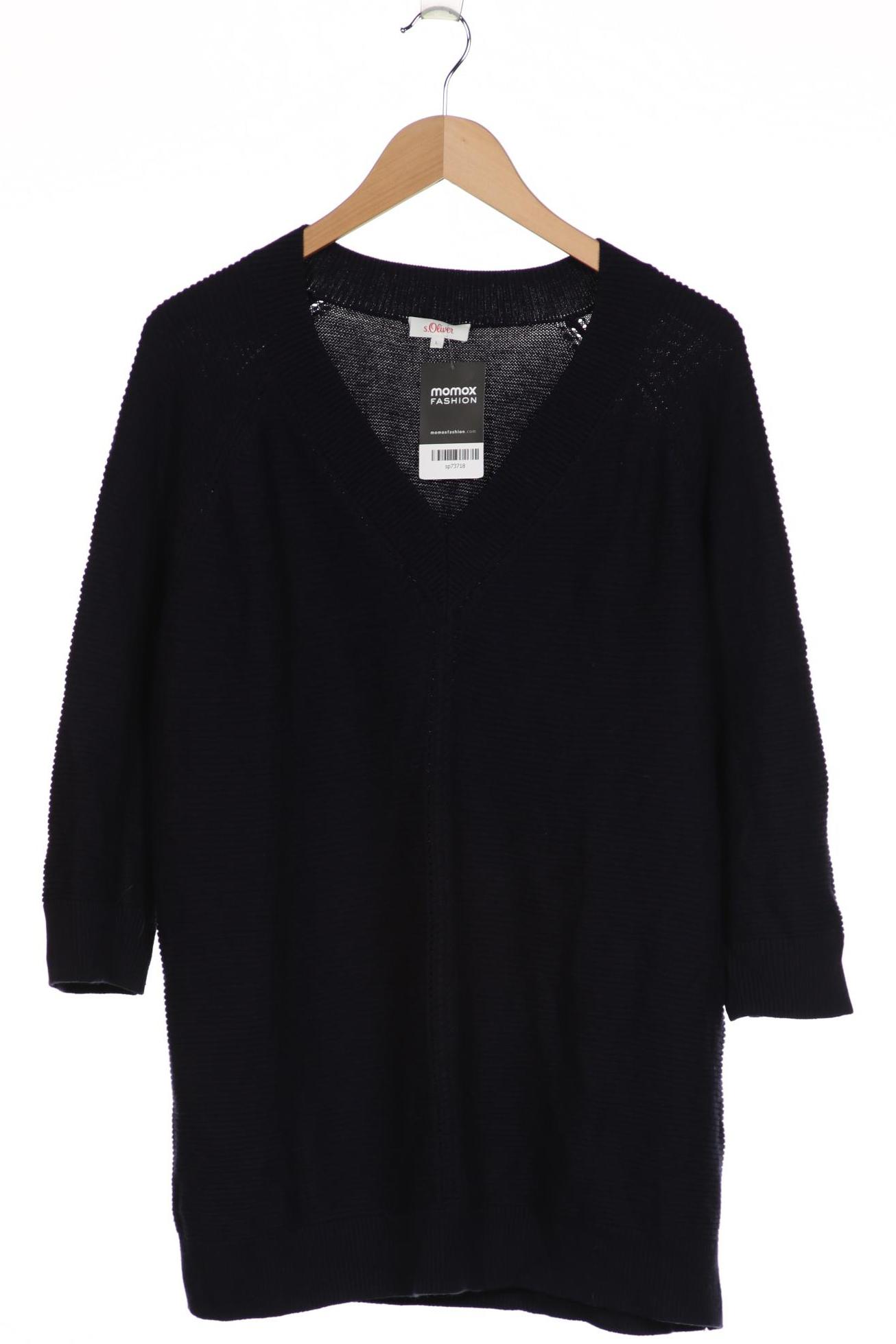 

s.Oliver Damen Pullover, marineblau