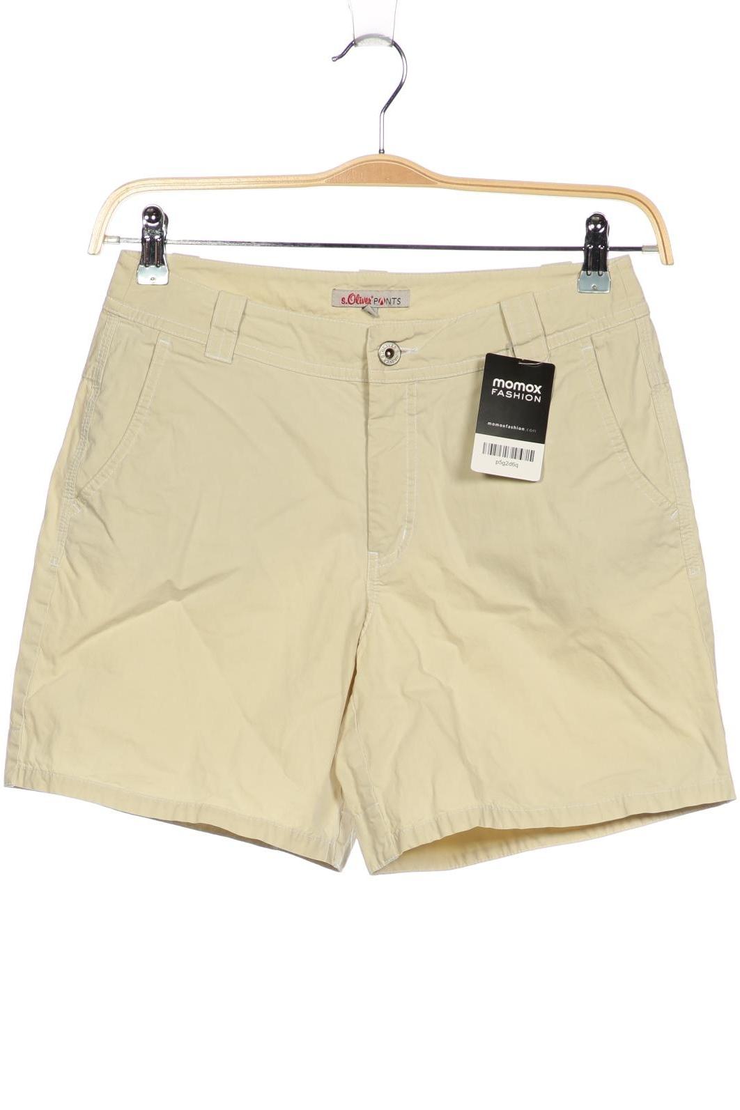 

s.Oliver Damen Shorts, cremeweiß, Gr. 38
