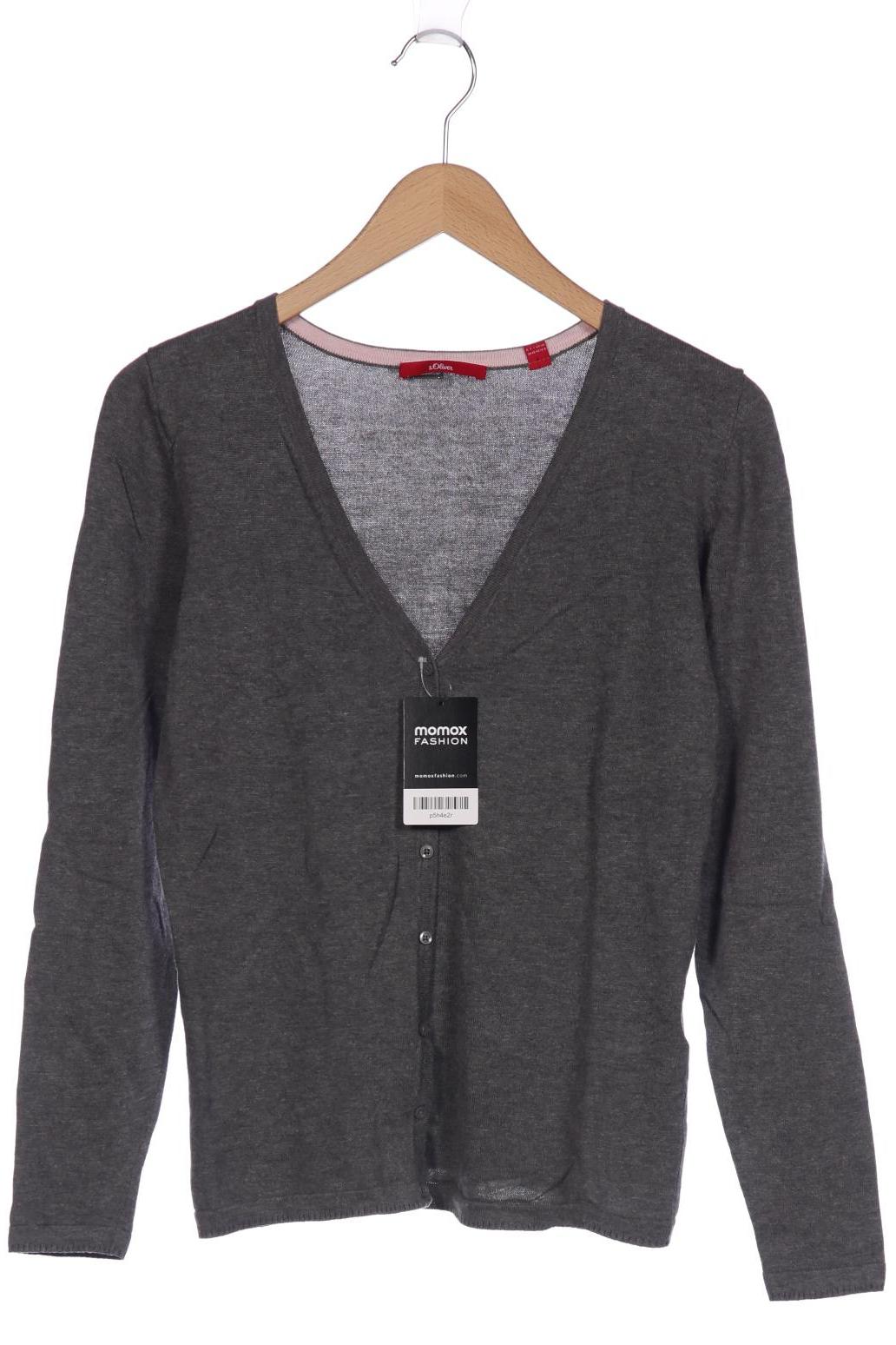 

s.Oliver Damen Strickjacke, grau