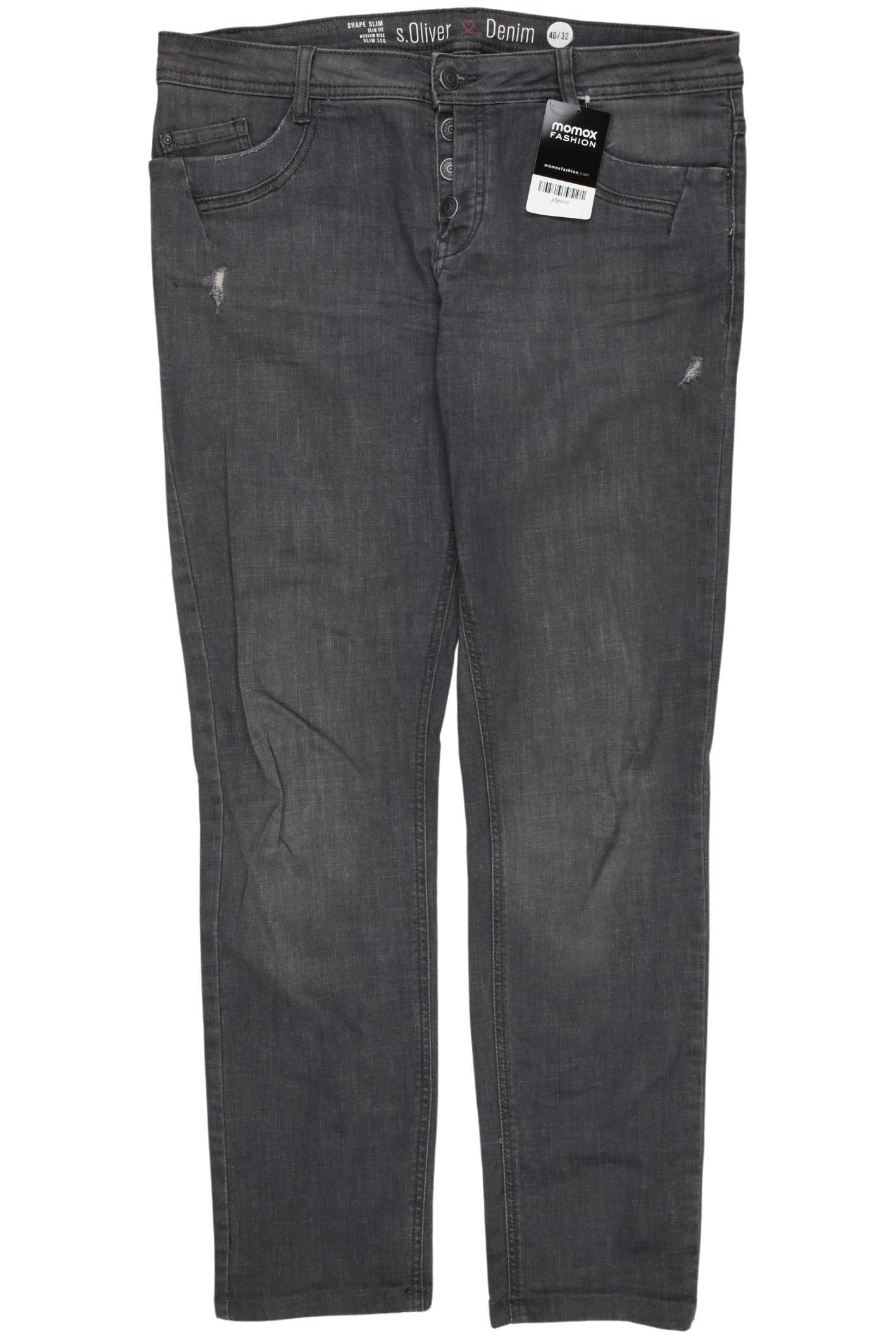 

s.Oliver Damen Jeans, grau, Gr. 42
