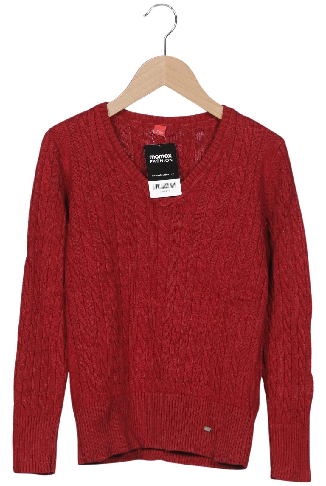 

s.Oliver Damen Pullover, rot, Gr. 36