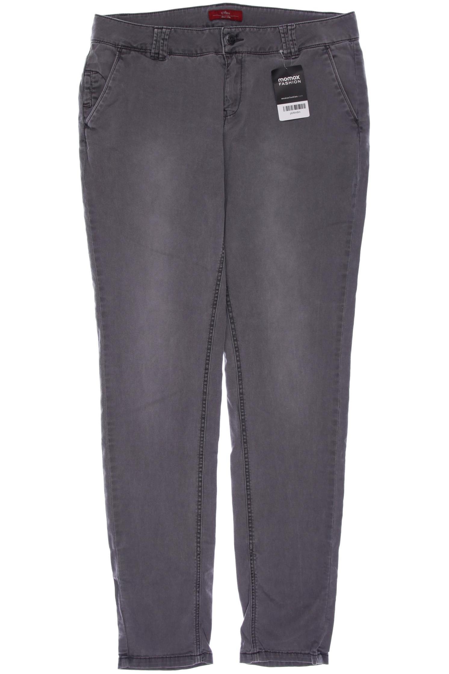 

s.Oliver Damen Stoffhose, grau, Gr. 40