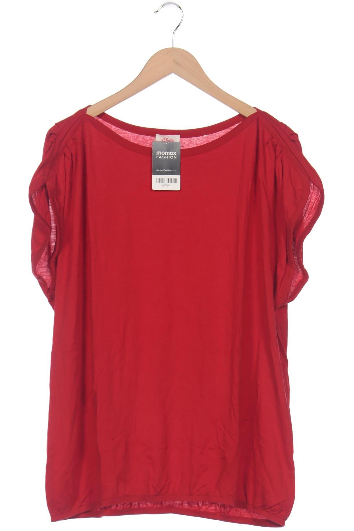 

s.Oliver Damen T-Shirt, rot, Gr. 46