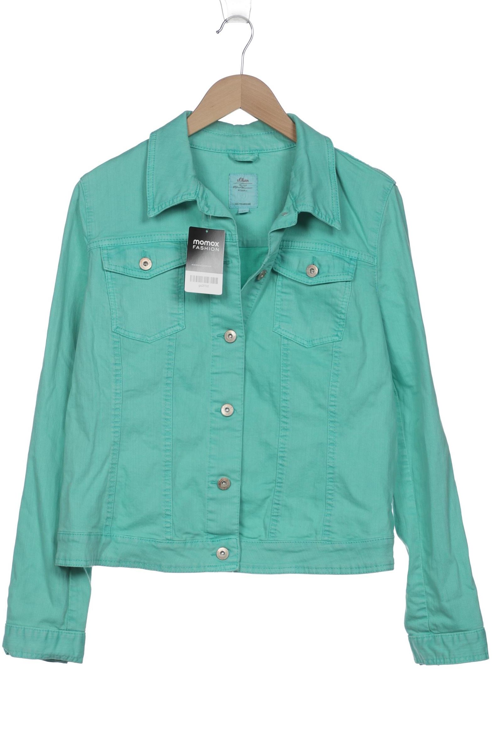 

s.Oliver Damen Jacke, grün, Gr. 44