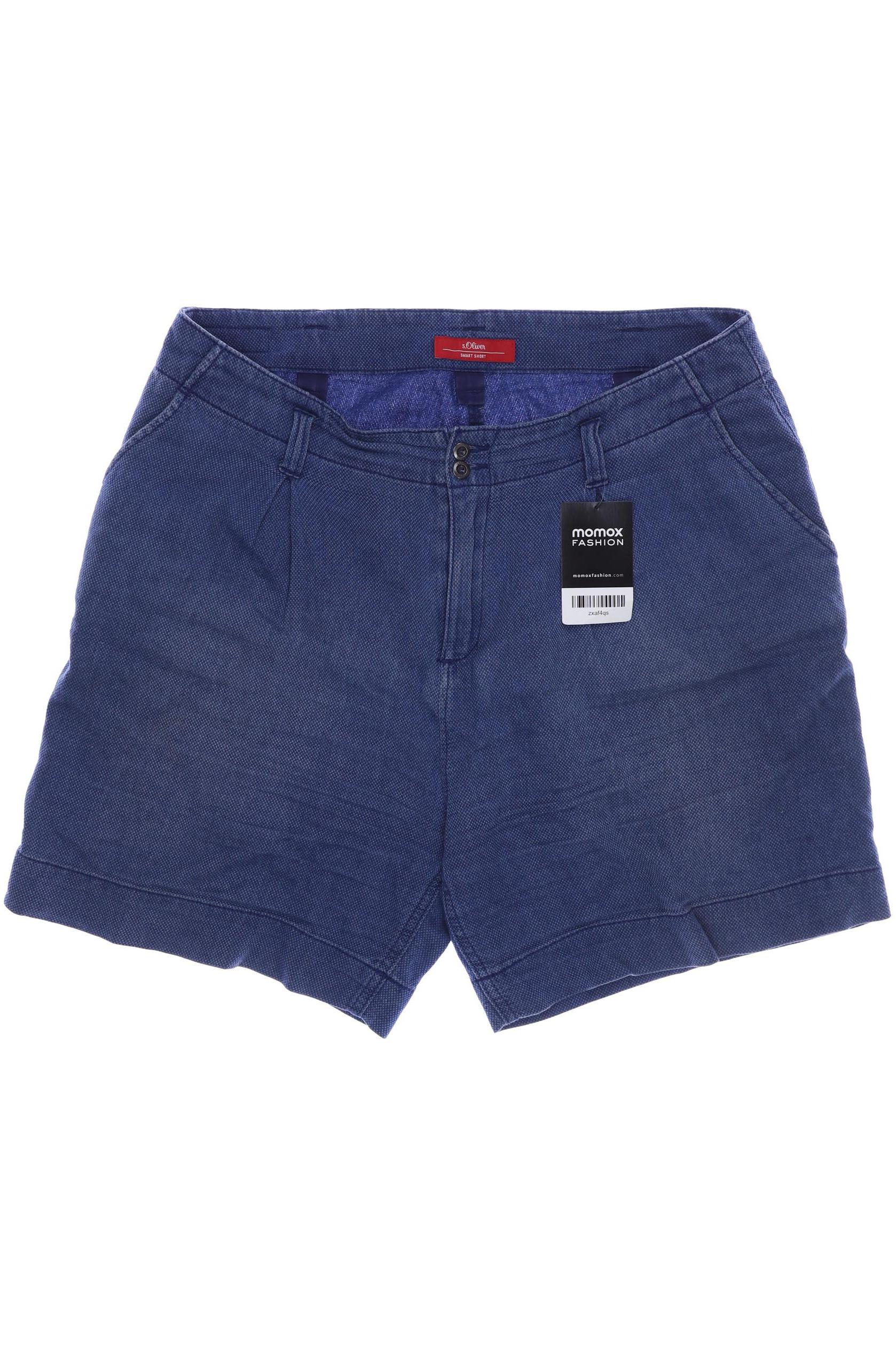 

s.Oliver Damen Shorts, blau