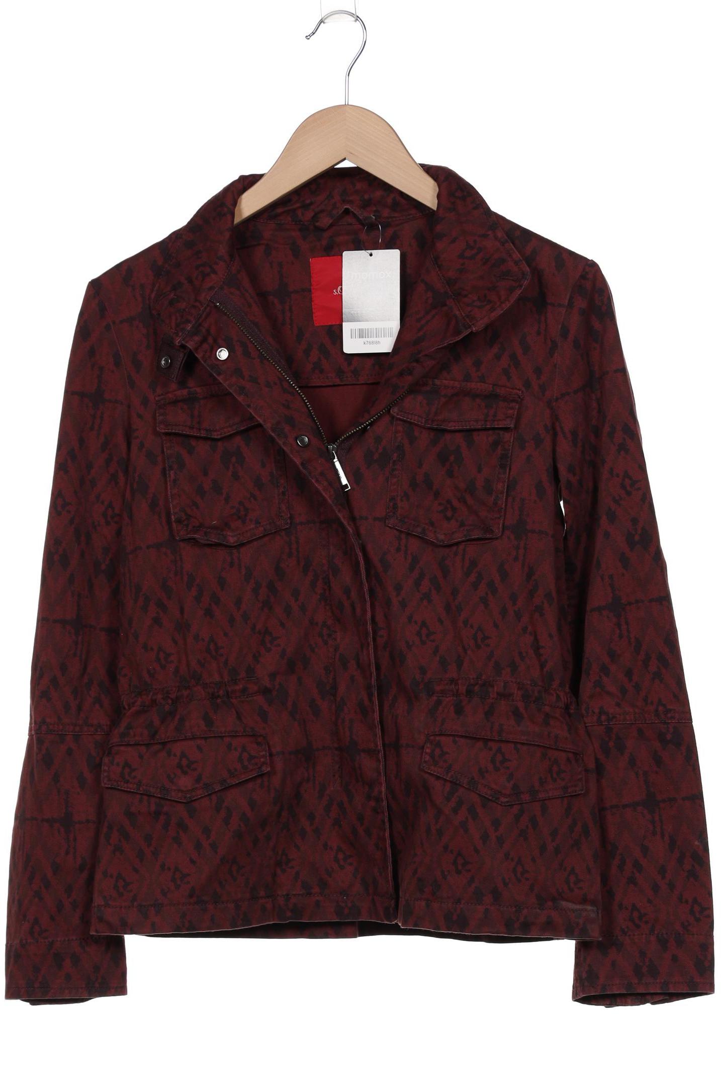 

s.Oliver Damen Jacke, bordeaux, Gr. 38