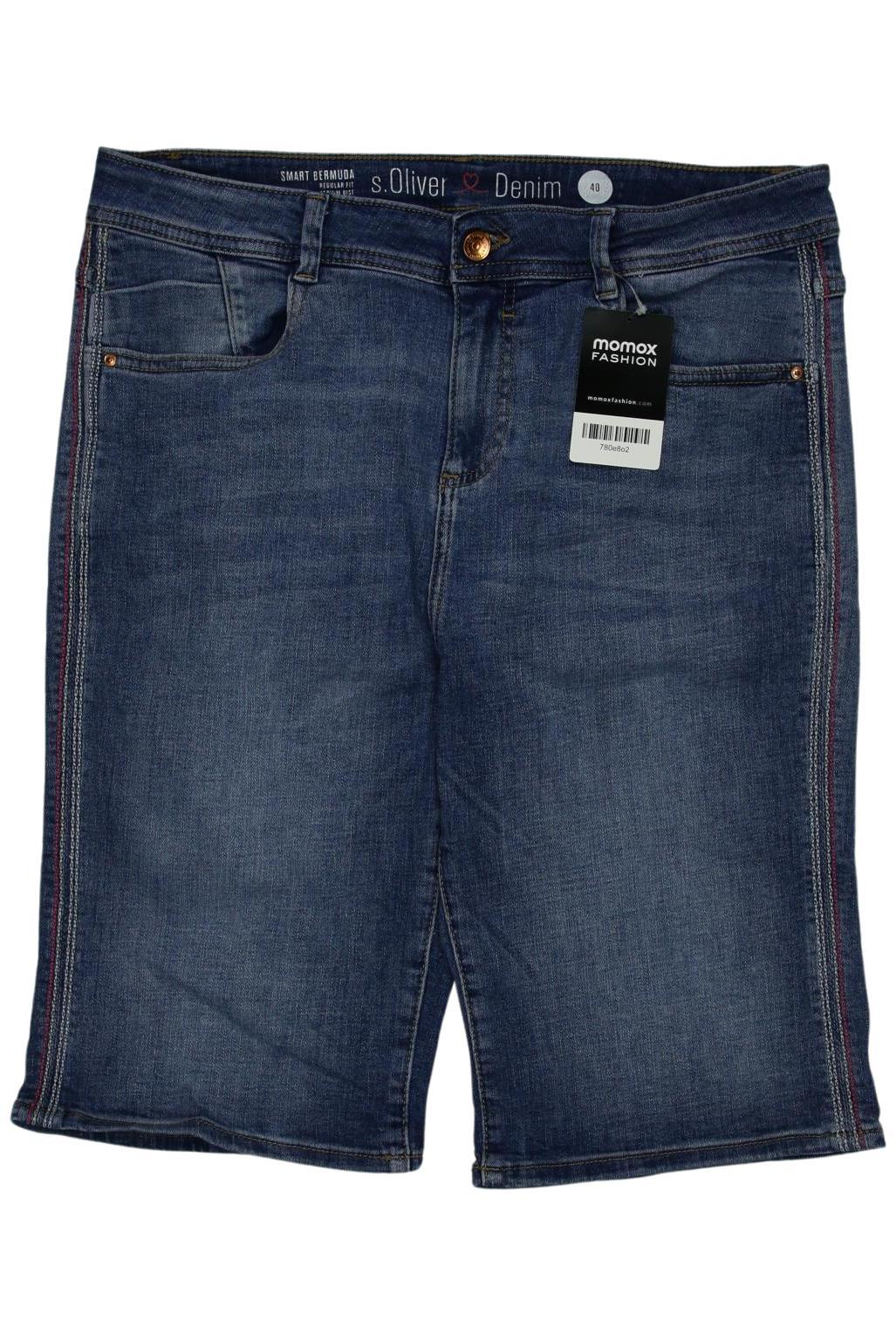 

s.Oliver Damen Shorts, blau, Gr. 40