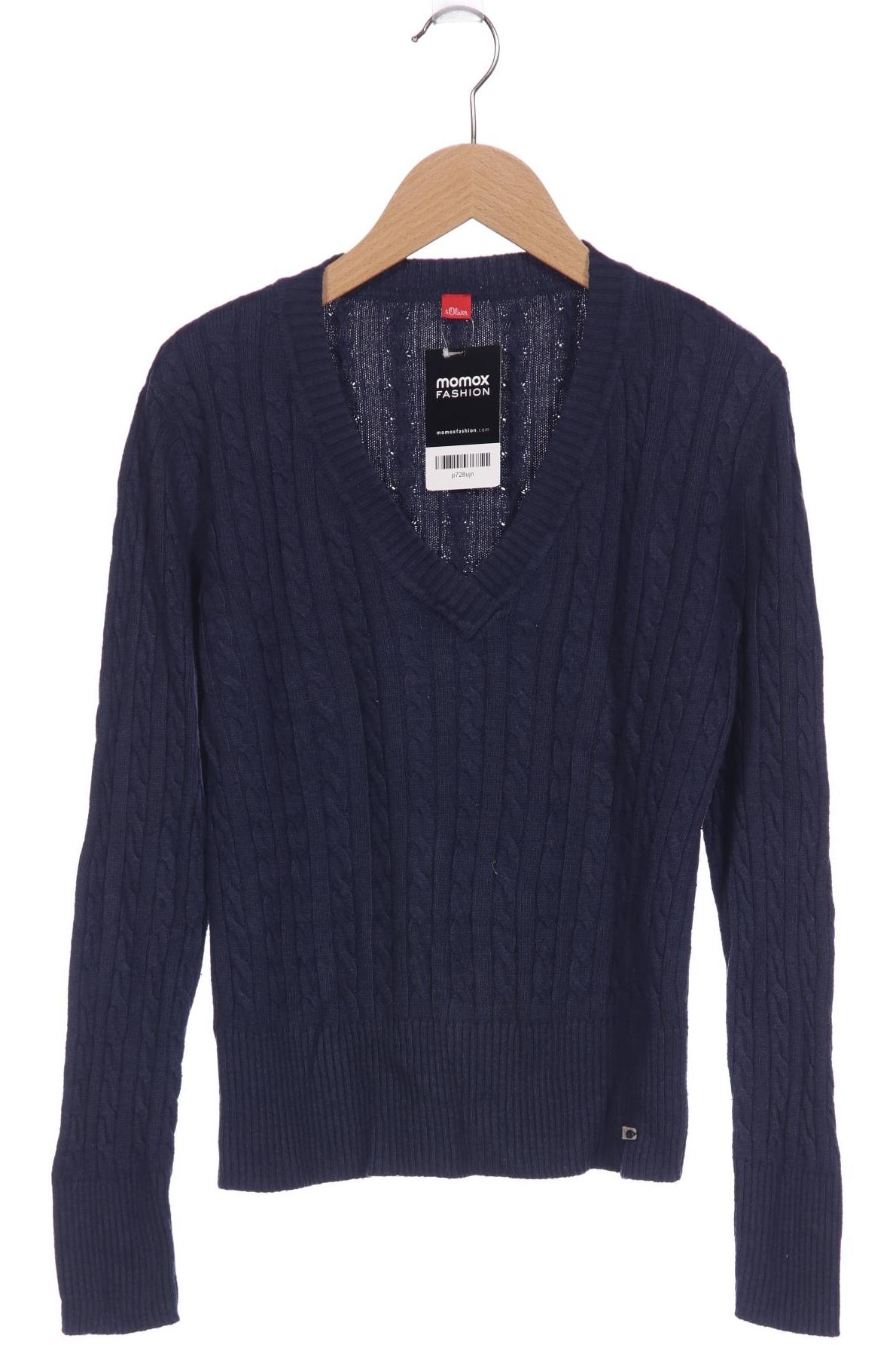

s.Oliver Damen Pullover, marineblau, Gr. 38