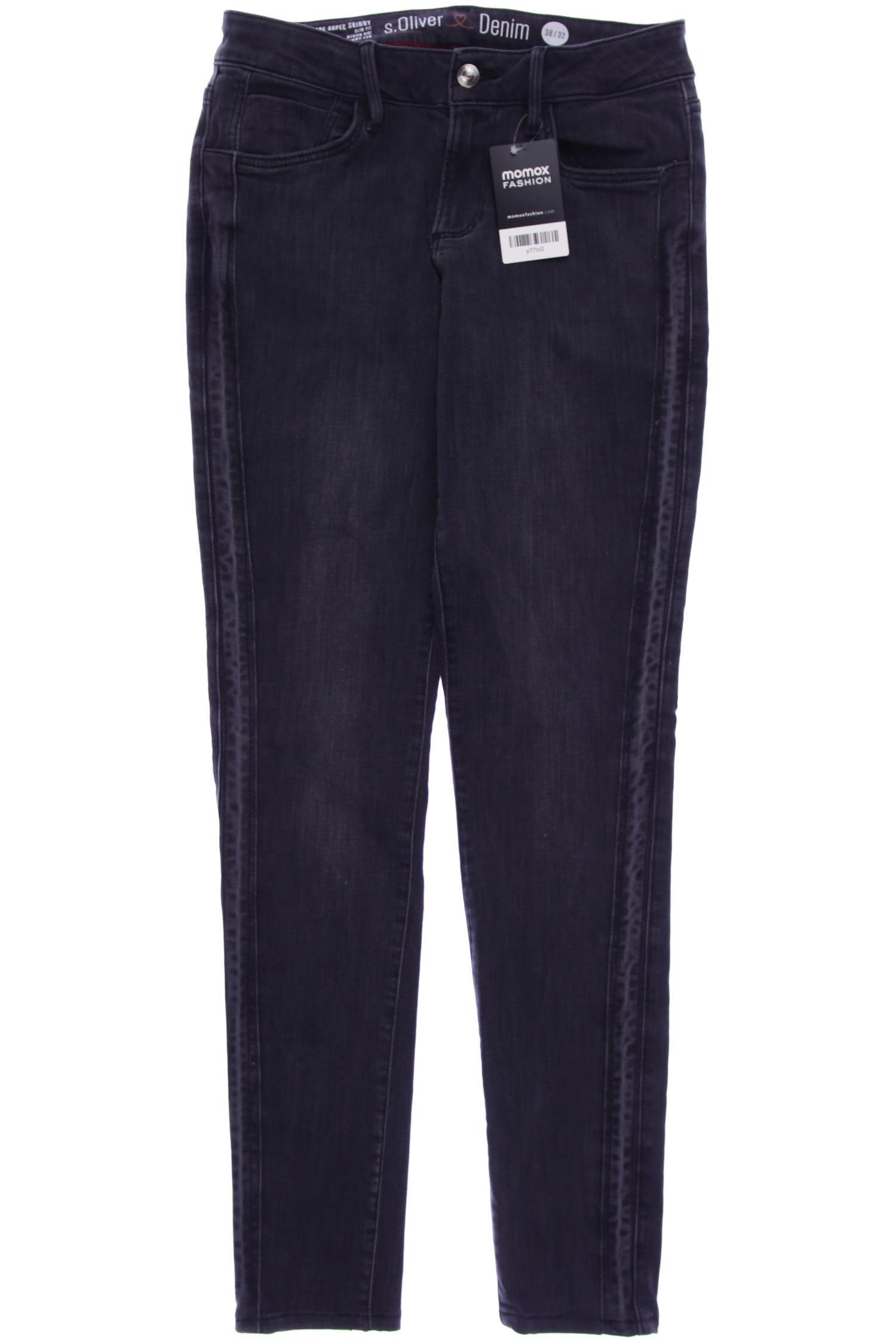 

s.Oliver Damen Jeans, marineblau