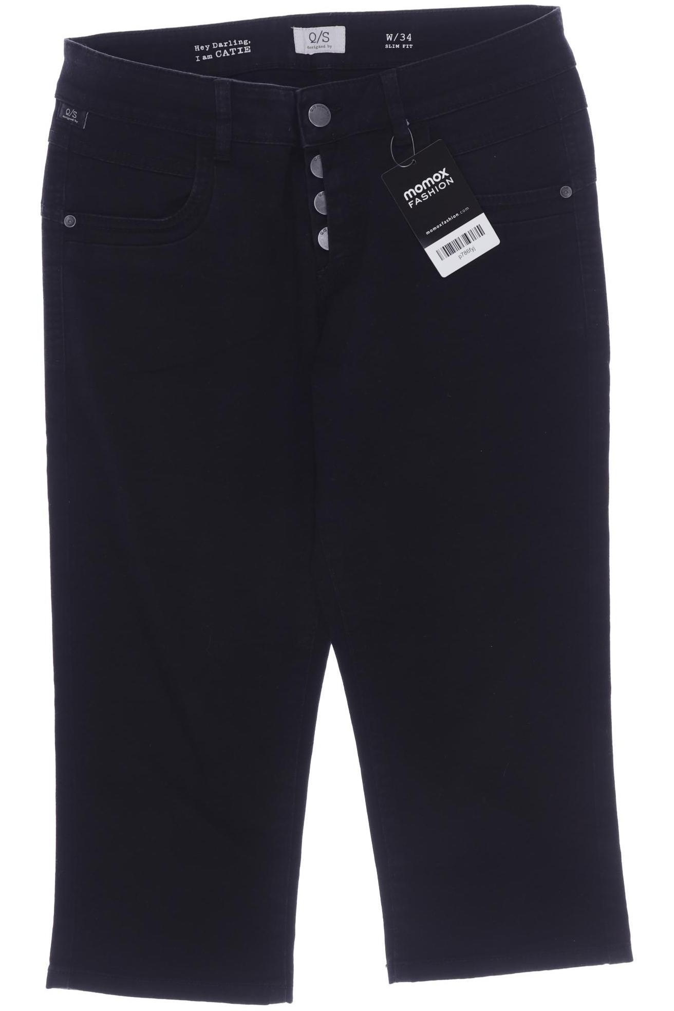 

s.Oliver Damen Jeans, schwarz