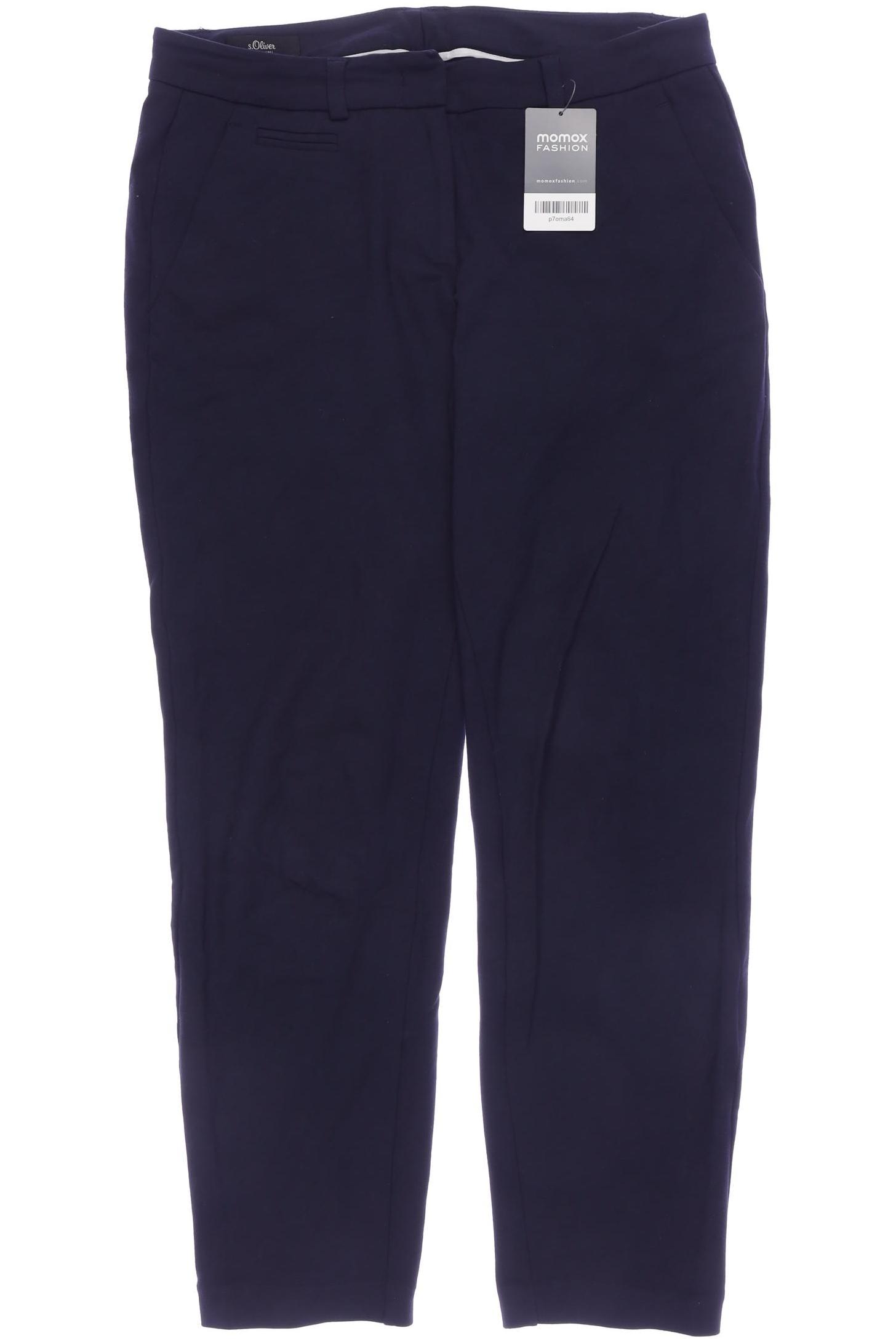 

s.Oliver Damen Stoffhose, marineblau, Gr. 36