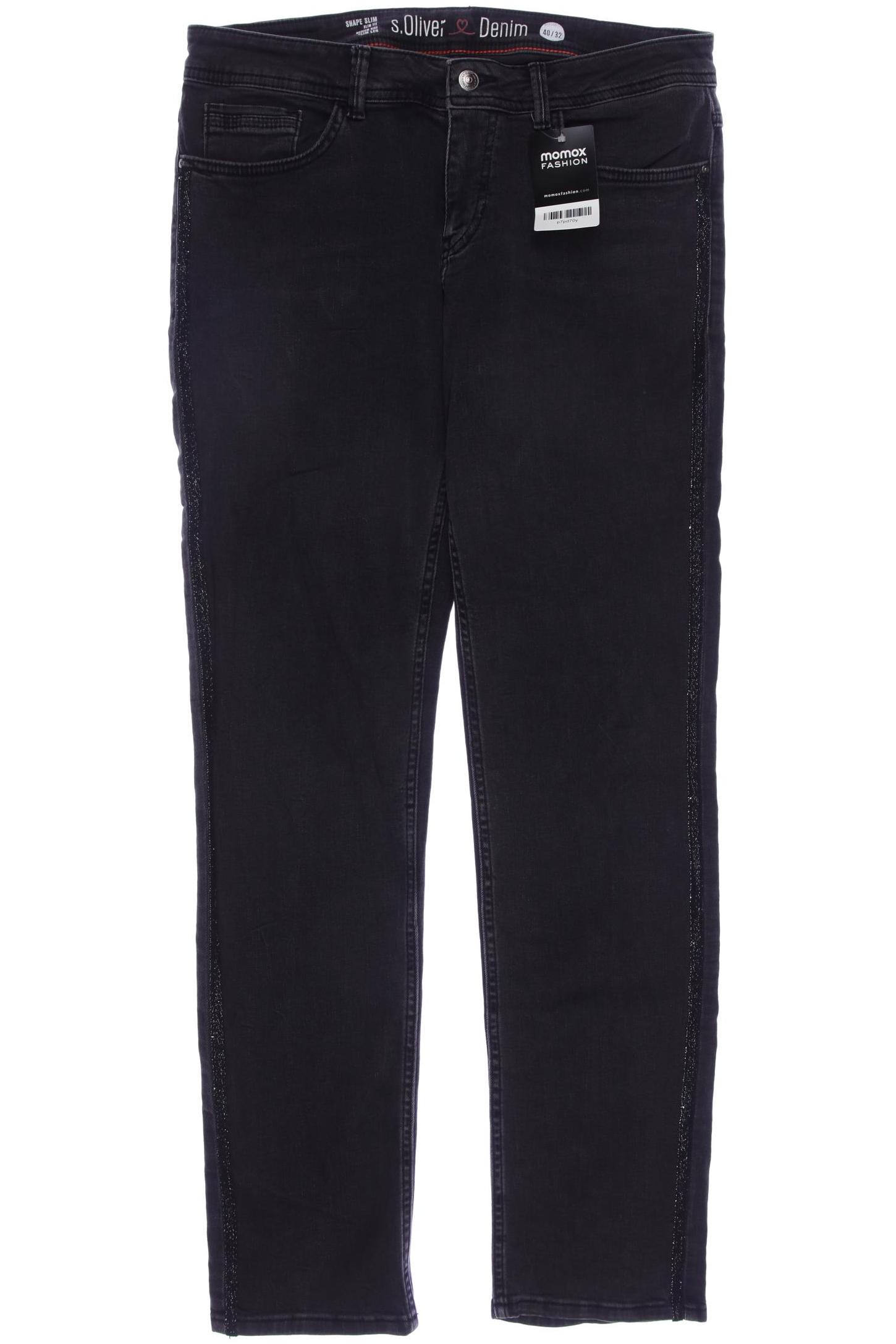 

s.Oliver Damen Jeans, grau, Gr. 40