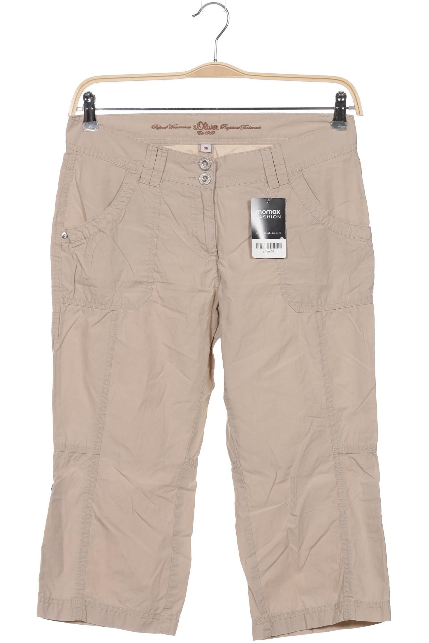 

s.Oliver Damen Shorts, beige, Gr. 38