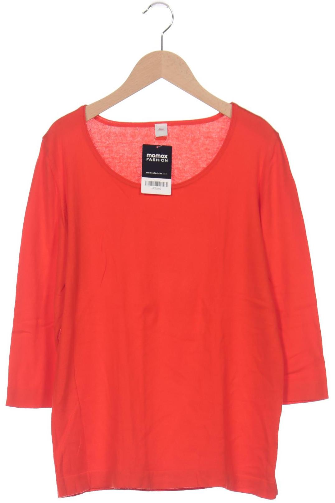 

s.Oliver Damen Pullover, orange, Gr. 42